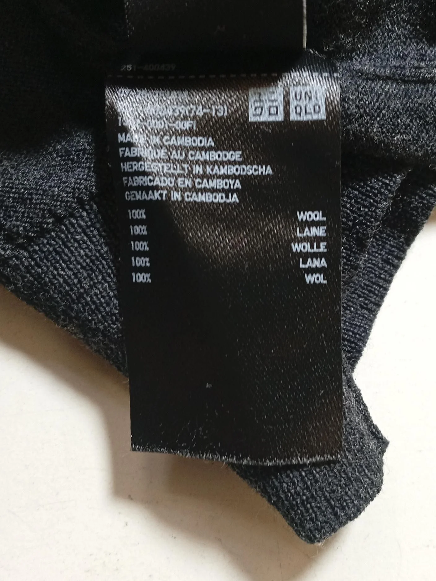 Uniqlo Men's Jumper XL Grey 100% Wool Crew Neck Pullover - Image 6