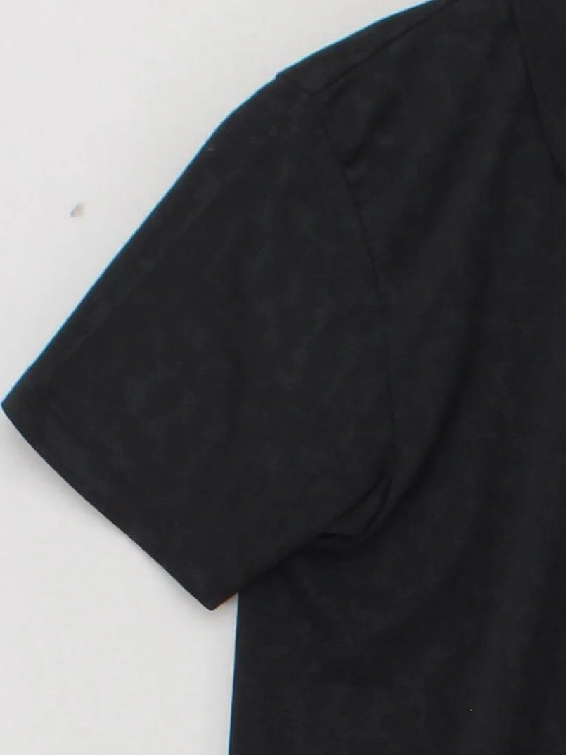 Uniqlo Men's Polo XS Black 100% Polyester Basic - Image 4