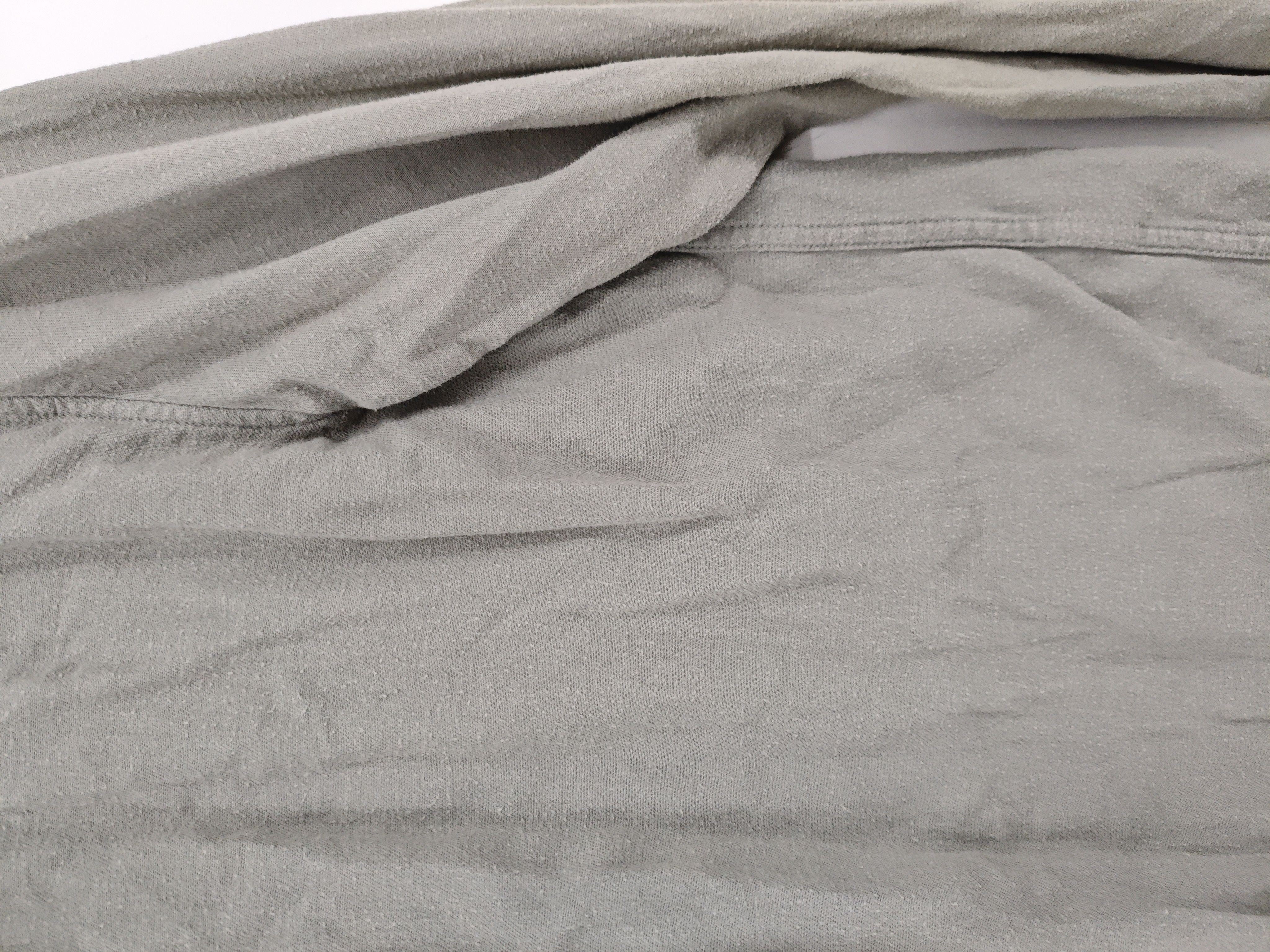 Uniqlo Men's Shirt L Green 100% Cotton Basic - Image 5