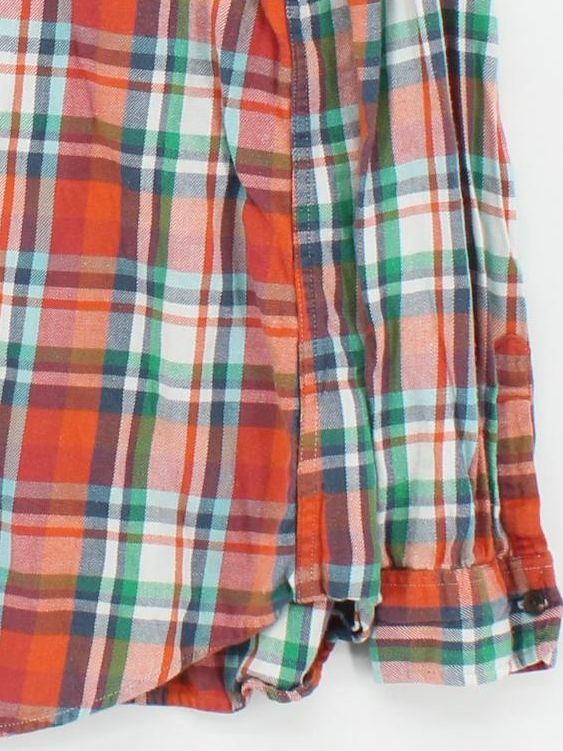 Uniqlo Men's Shirt L Multi Checkered 100% Cotton Basic - Image 4