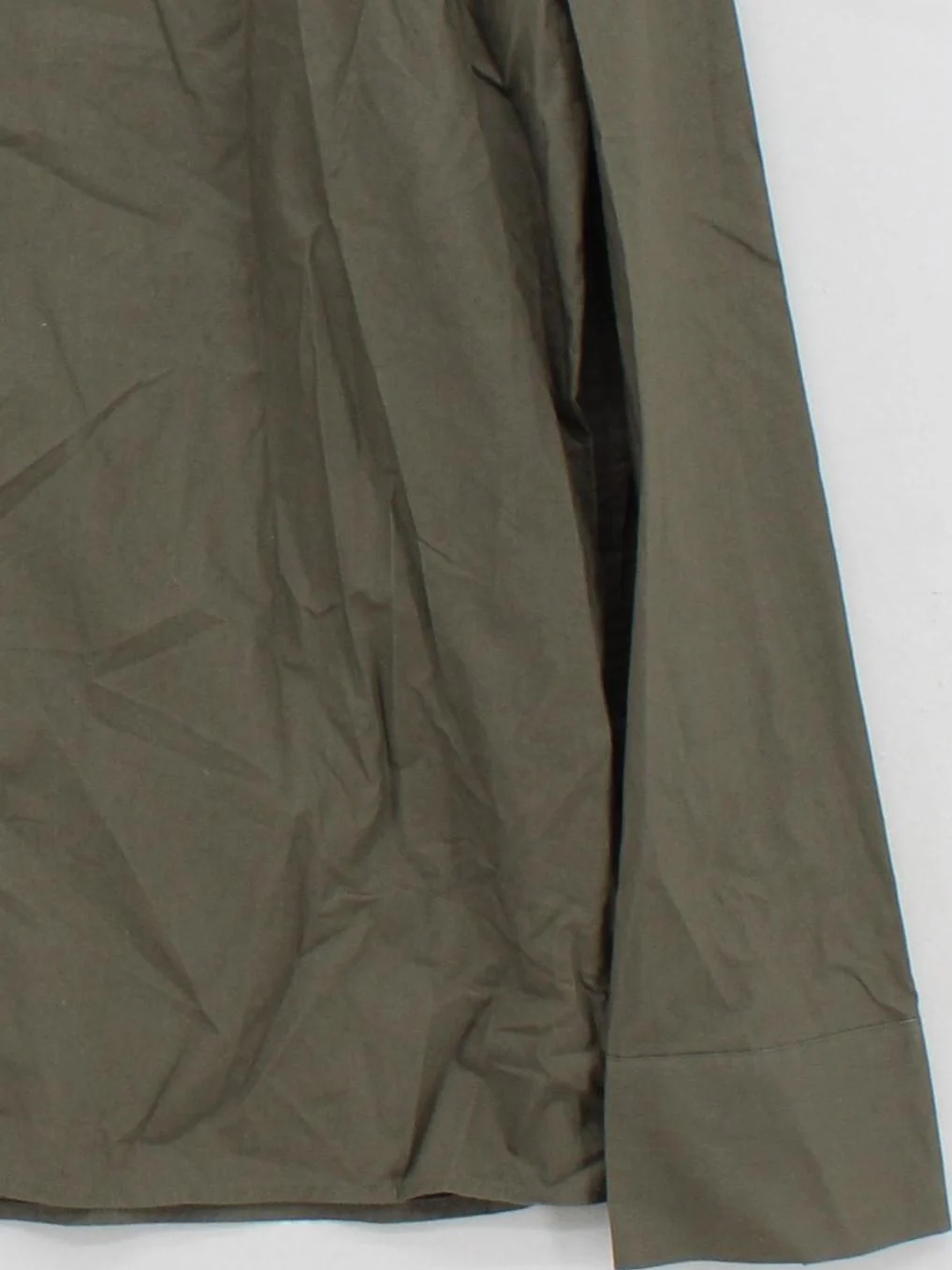 Uniqlo Men's Shirt M Green 100% Cotton Basic - Image 4