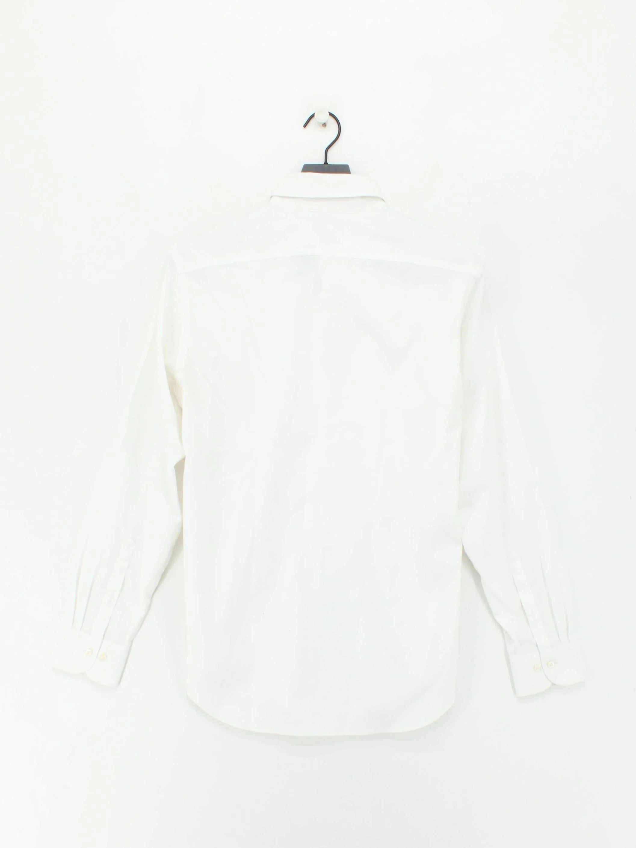 Uniqlo Men's Shirt S White 100% Other Basic - Image 2