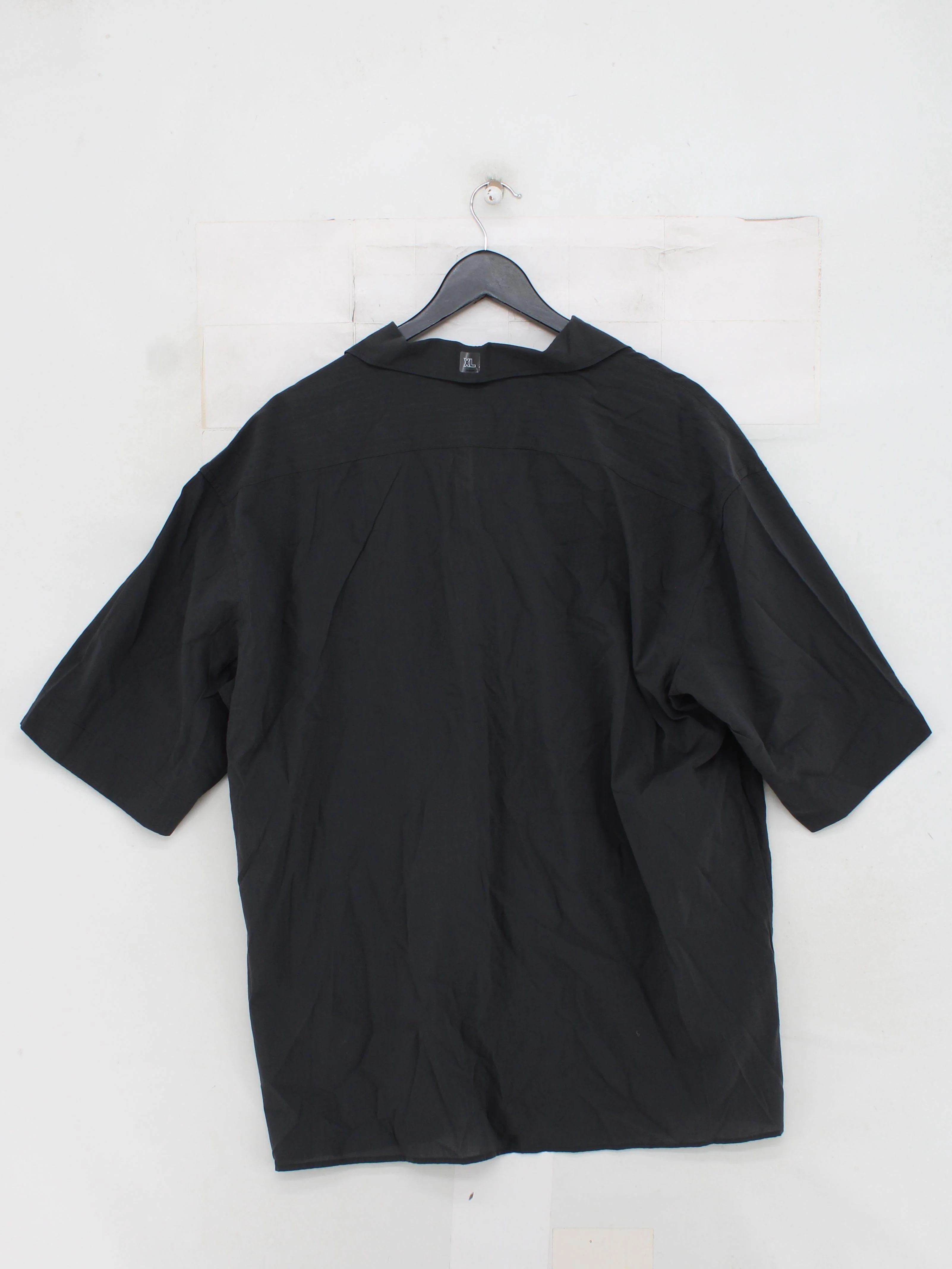 Uniqlo Men's Shirt XL Black 100% Cotton Basic New with tags - Image 2