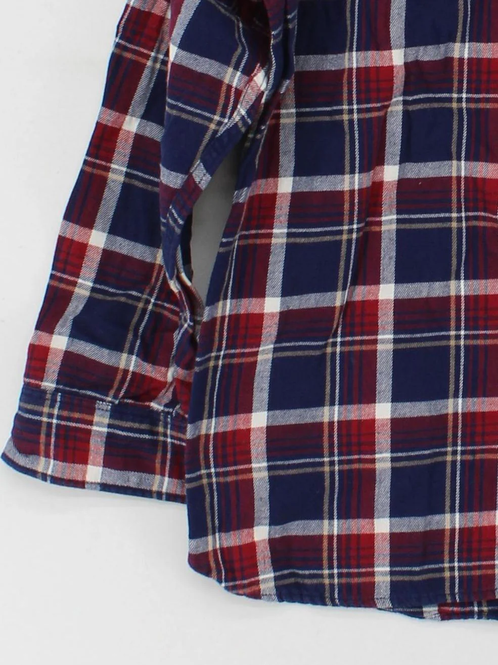 Uniqlo Men's Shirt XL Blue Checkered 100% Cotton Basic - Image 4