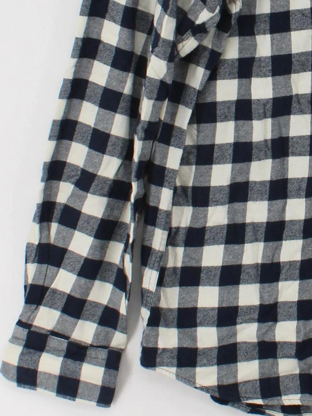 Uniqlo Men's Shirt XL Blue Checkered 100% Cotton Basic - Image 4