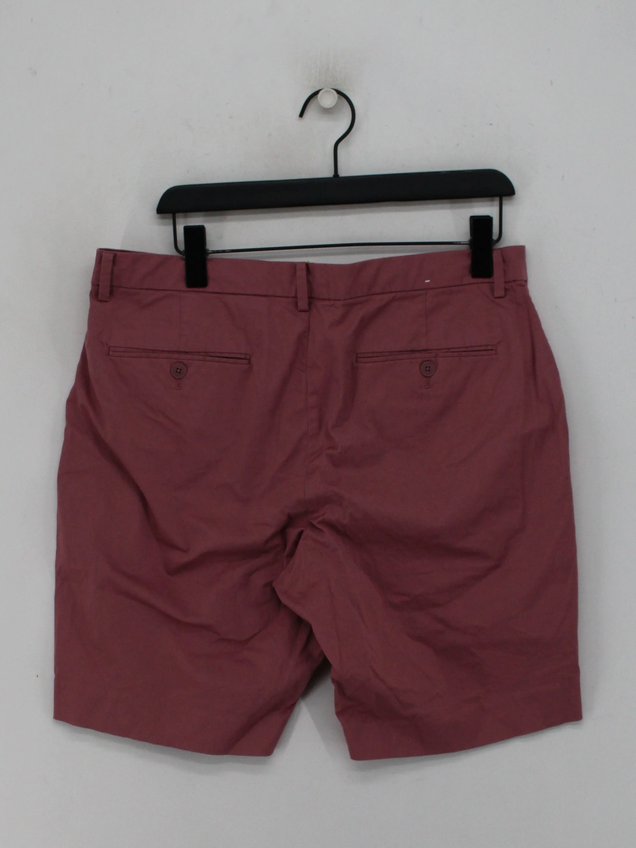 Uniqlo Men's Shorts L Red Cotton with Elastane Chino - Image 2