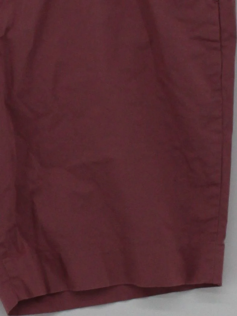 Uniqlo Men's Shorts L Red Cotton with Elastane Chino - Image 4