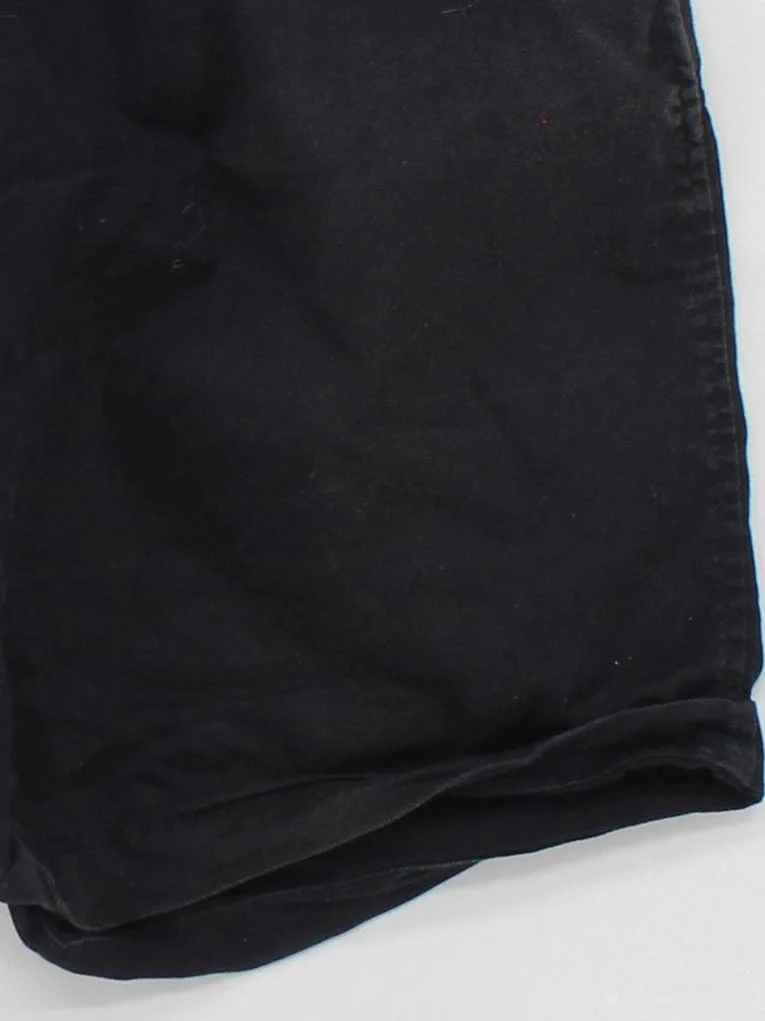 Uniqlo Men's Shorts M Black Cotton with Elastane, Polyester Sweat - Image 4