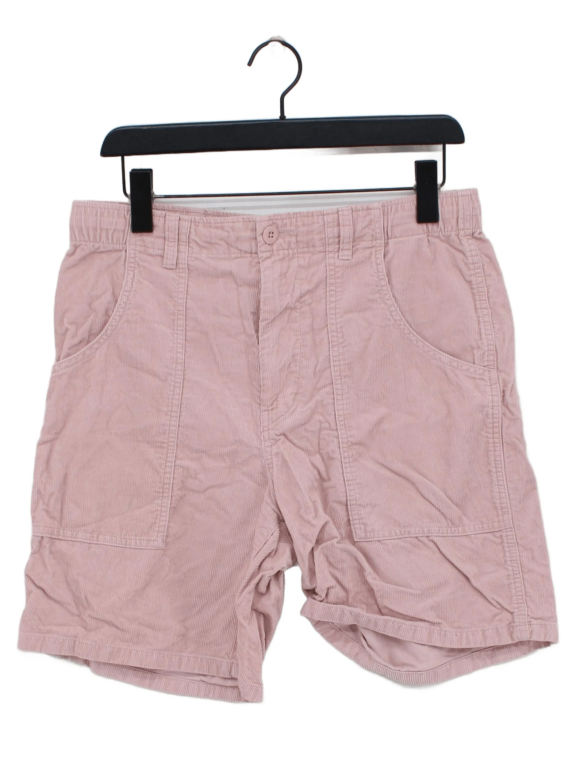 Uniqlo Men's Shorts M Pink 100% Cotton Chino