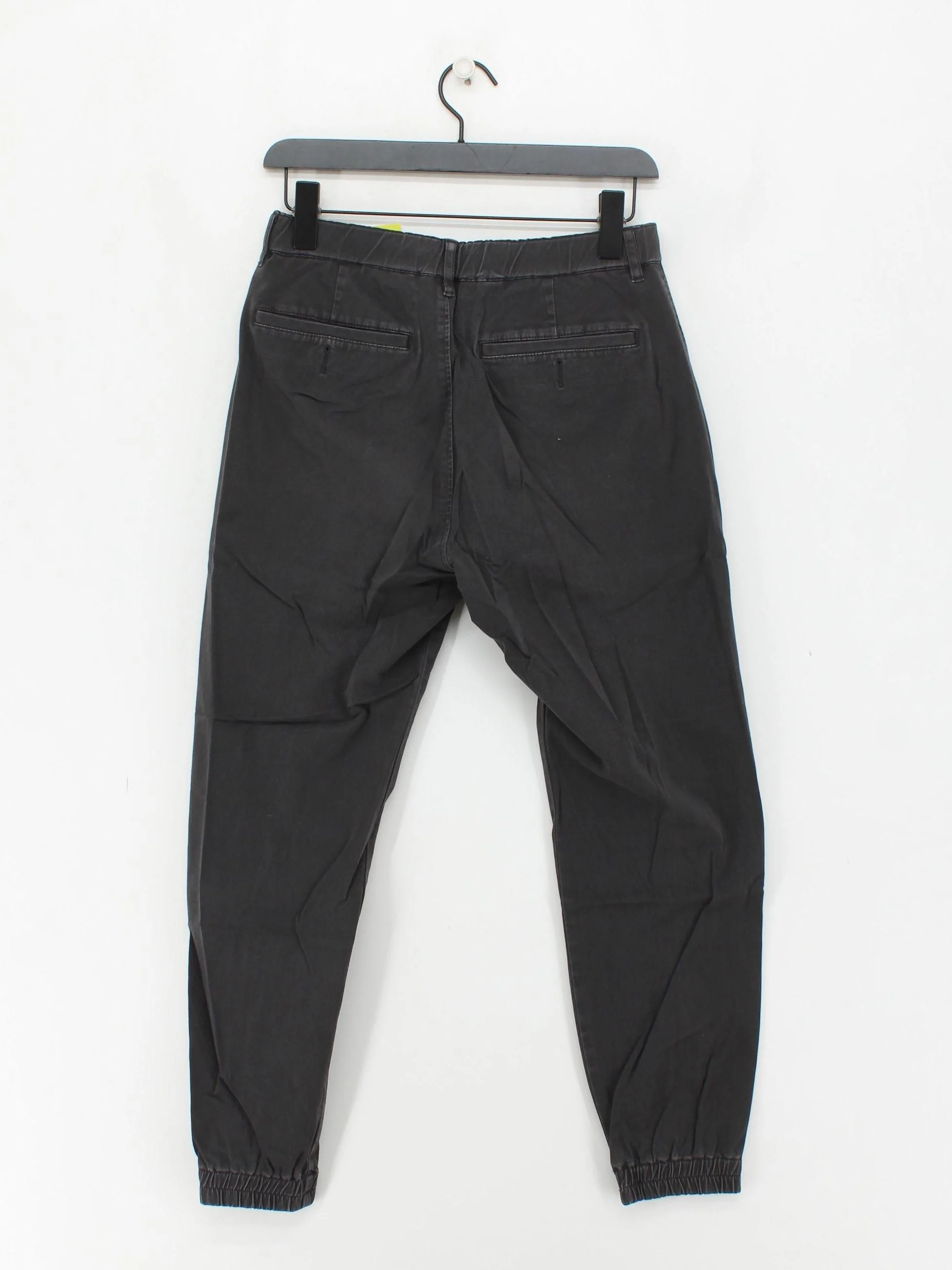 Uniqlo Men's Sports Bottoms S Grey Cotton with Spandex Tapered Sweatpants - Image 2