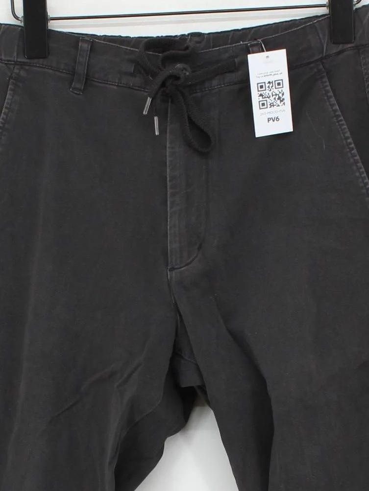 Uniqlo Men's Sports Bottoms S Grey Cotton with Spandex Tapered Sweatpants - Image 3
