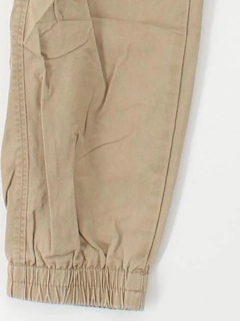 Uniqlo Men's Sports Bottoms W 28 in Tan Cotton with Spandex Tapered Sweatpants - Image 4