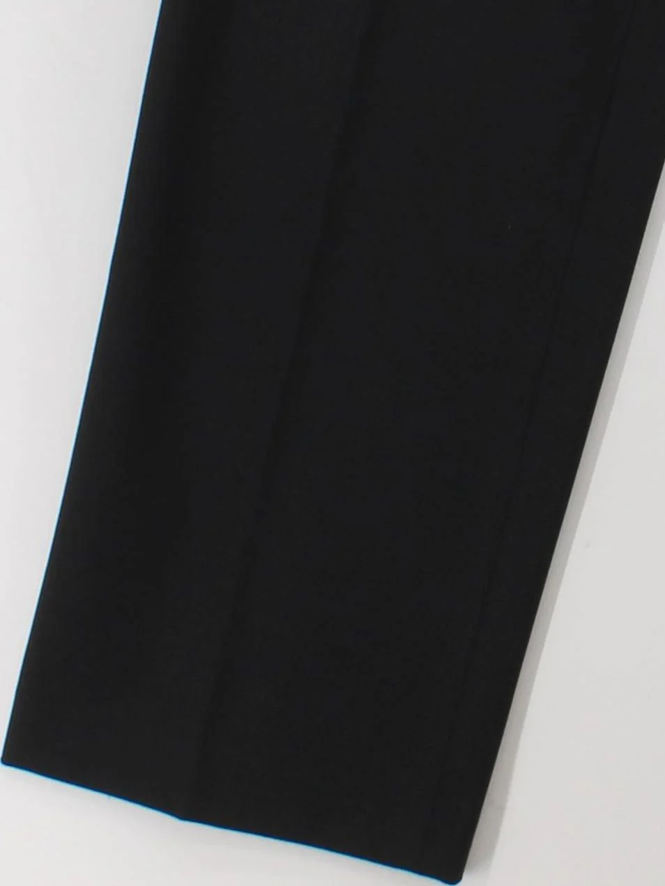 Uniqlo Men's Suit Trousers XS Black Polyester with Viscose, Elastane Dress Pants - Image 4