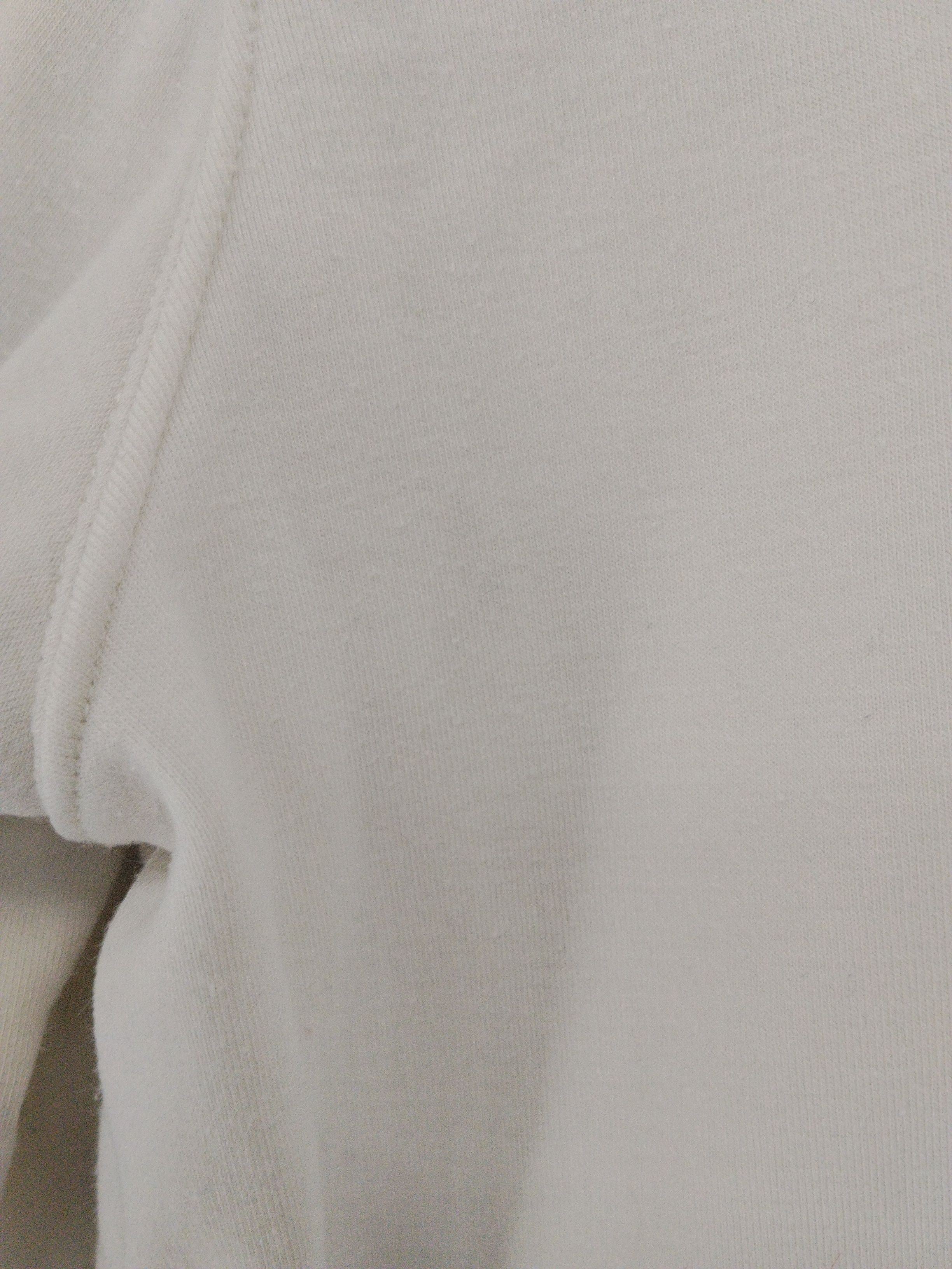 Uniqlo Men's T-Shirt Chest: 36 in Cream 100% Other Basic - Image 5