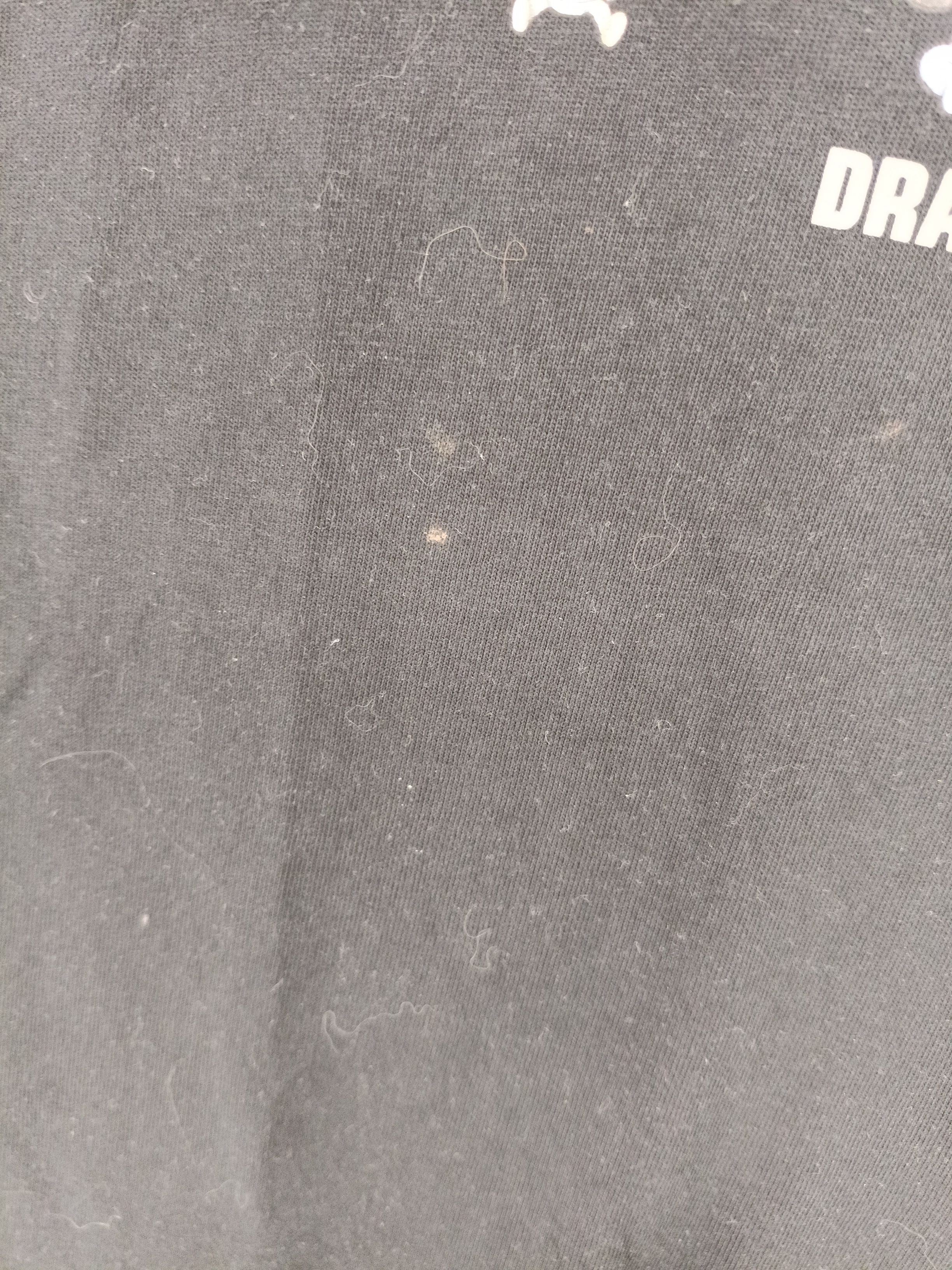 Uniqlo Men's T-Shirt L Black Graphic 100% Cotton Basic - Image 5