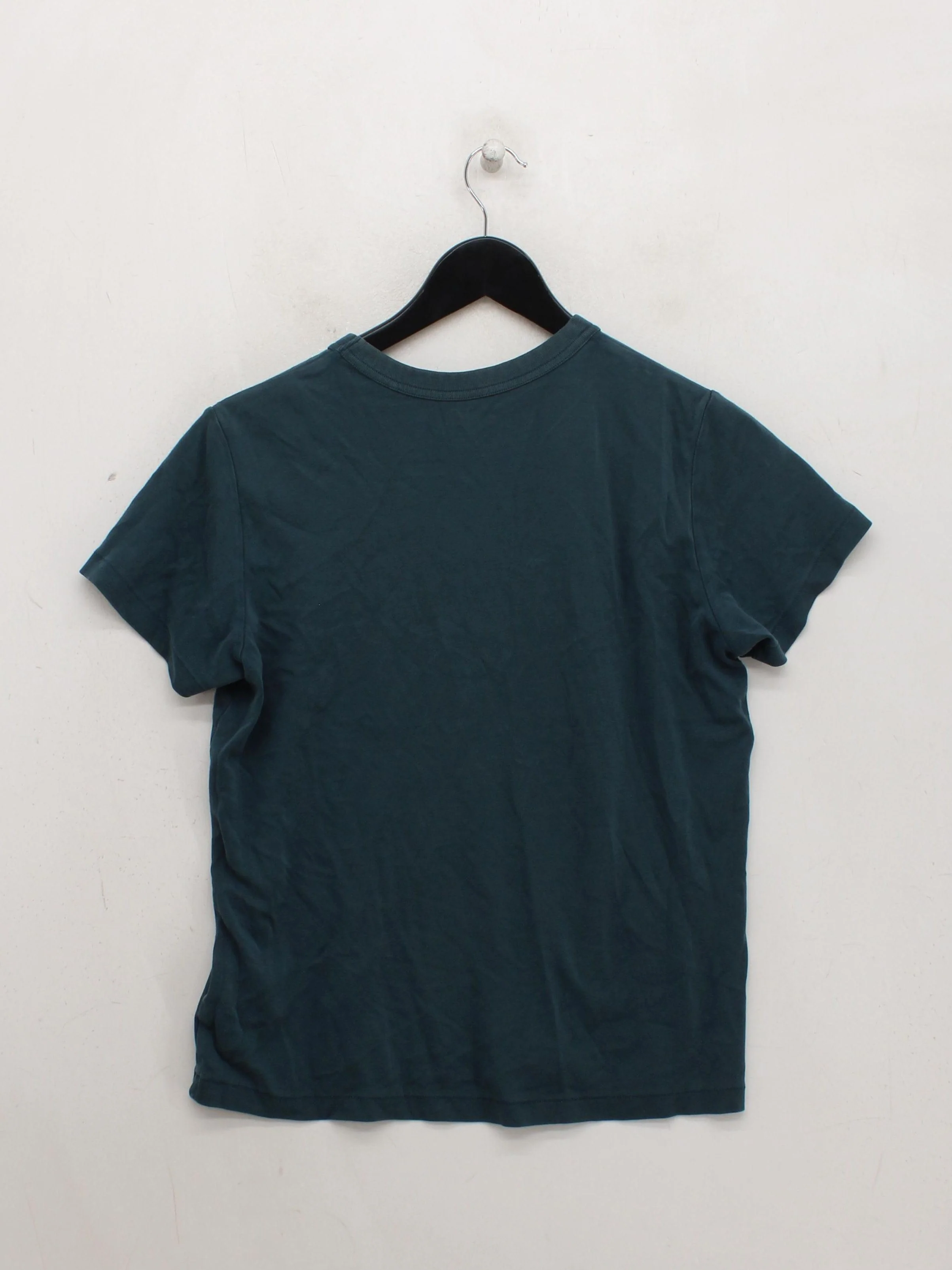 Uniqlo Men's T-Shirt L Blue 100% Cotton Basic - Image 2