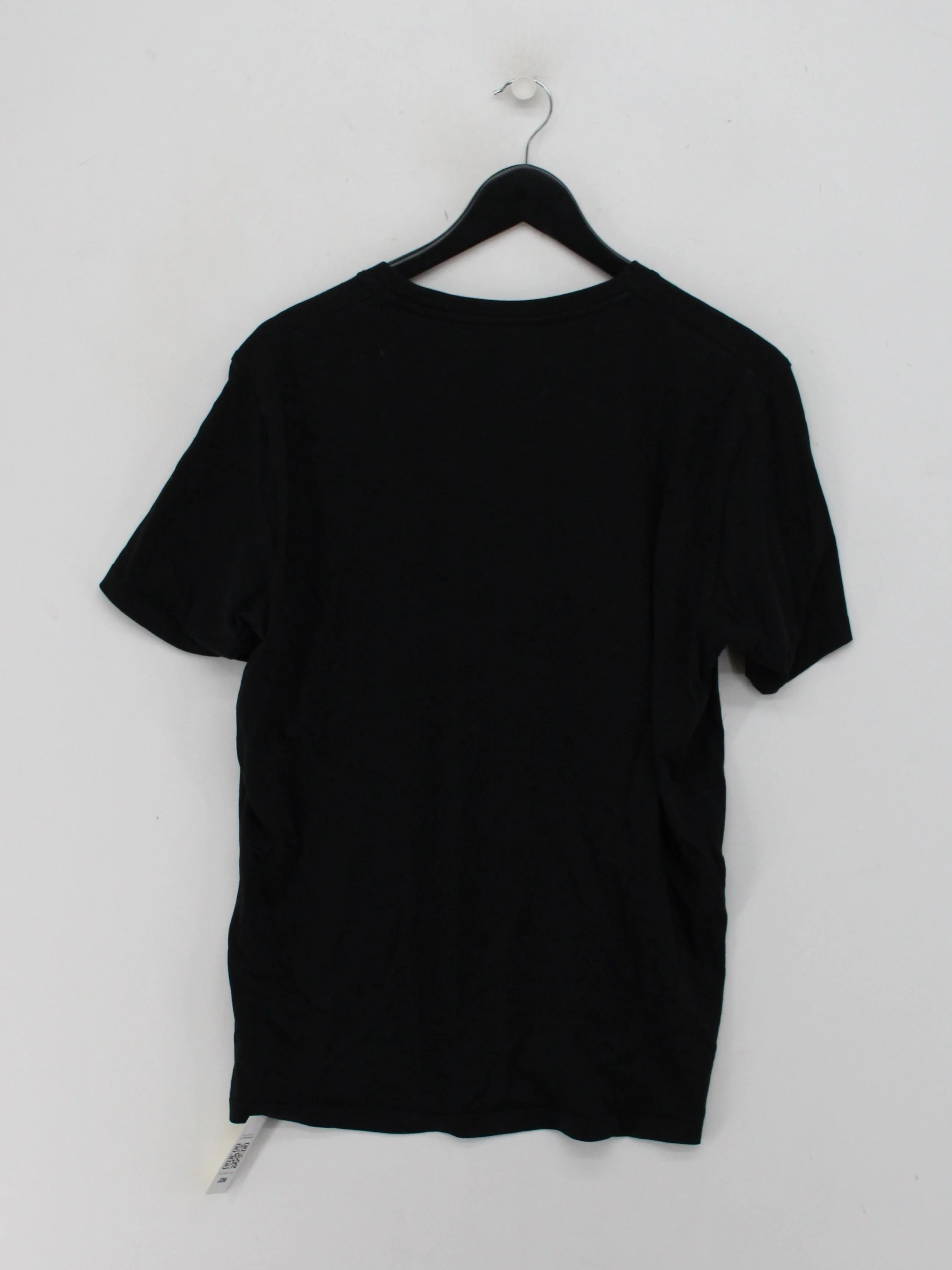 Uniqlo Men's T-Shirt M Black 100% Cotton Basic - Image 2