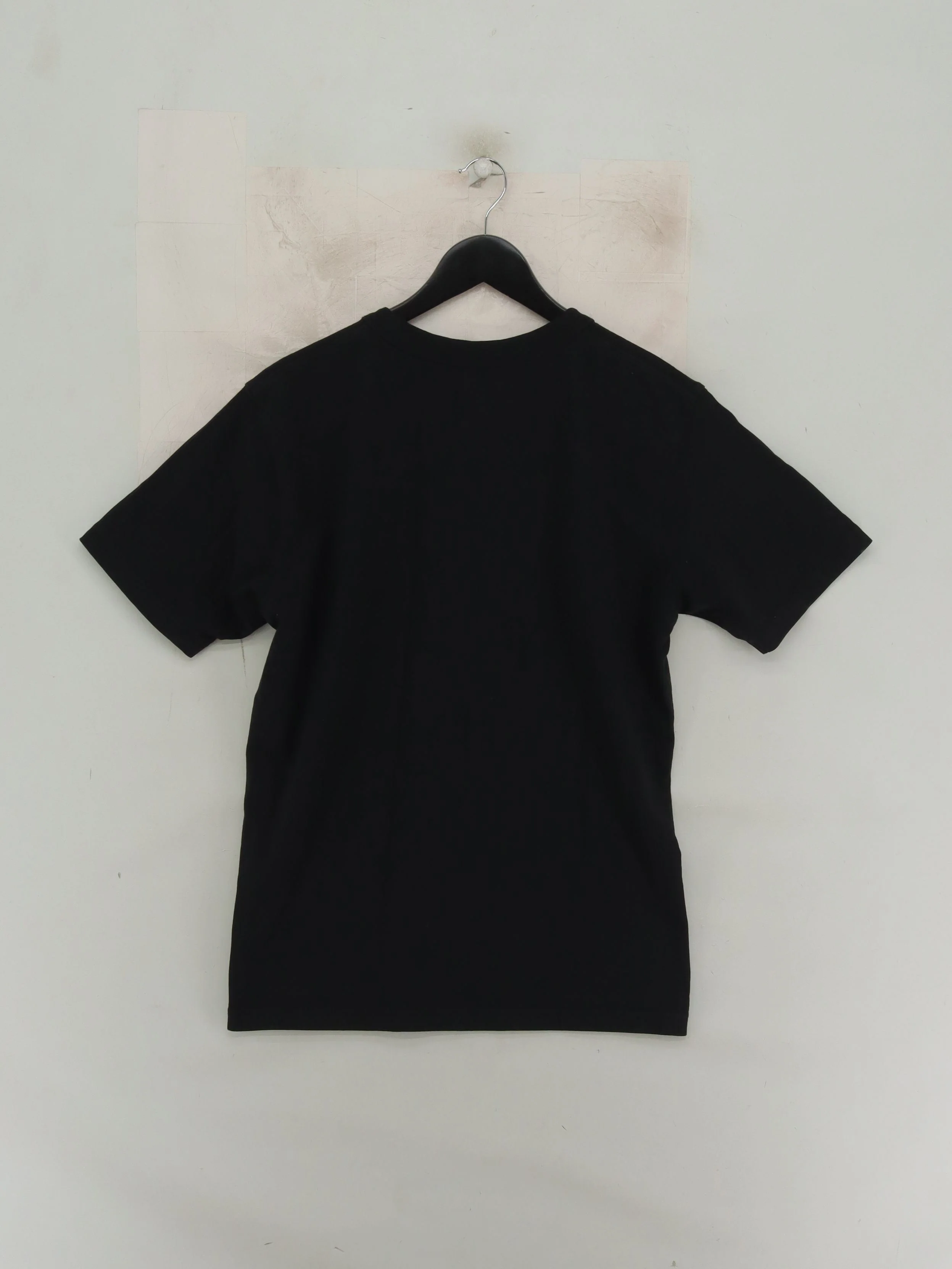 Uniqlo Men's T-Shirt M Black 100% Cotton Basic - Image 2