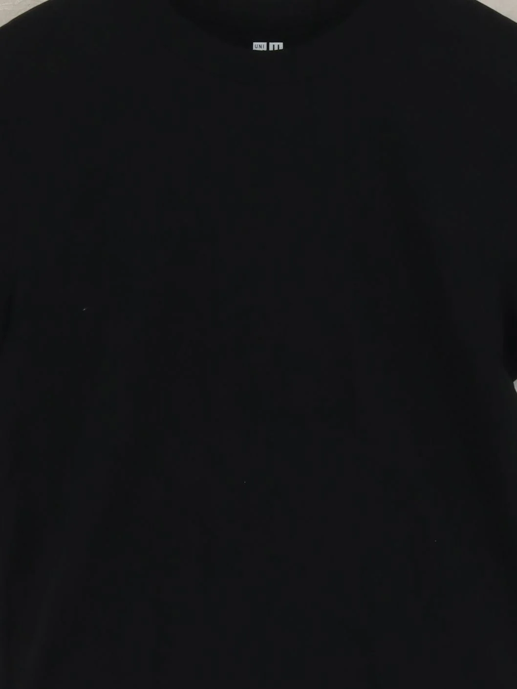 Uniqlo Men's T-Shirt M Black 100% Cotton Basic - Image 3