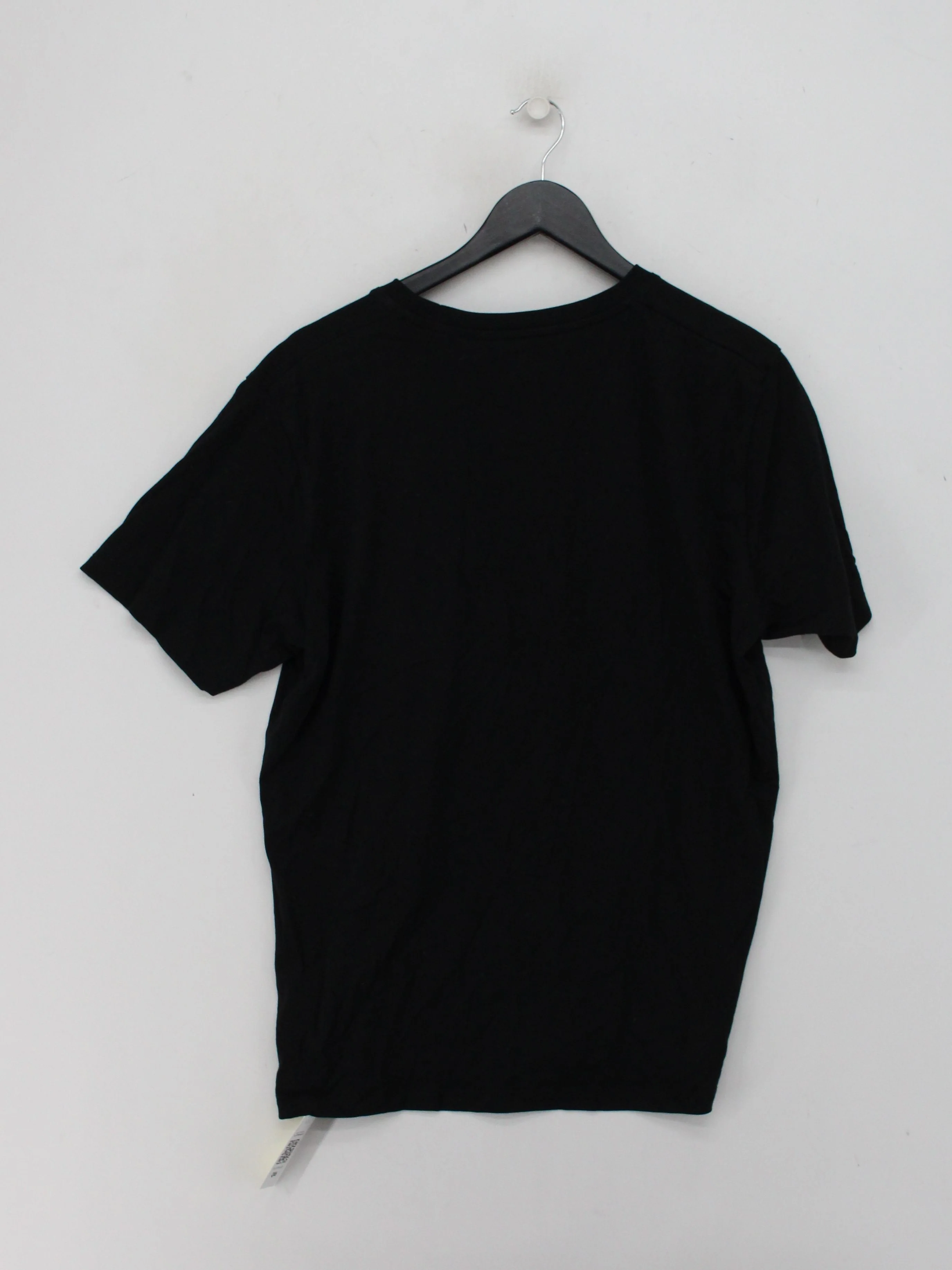Uniqlo Men's T-Shirt M Black 100% Cotton Basic - Image 2