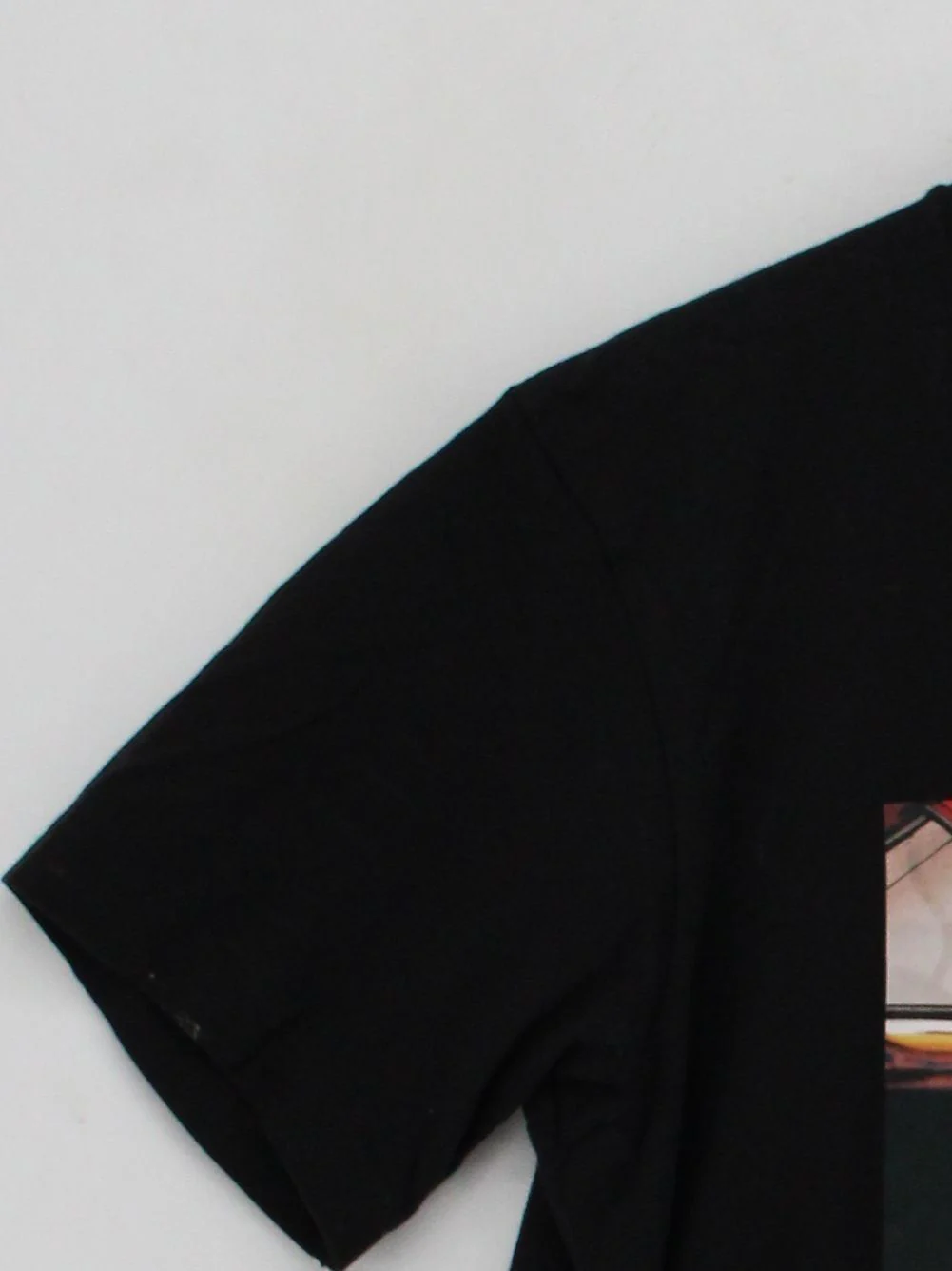 Uniqlo Men's T-Shirt M Black Graphic 100% Cotton Basic - Image 4