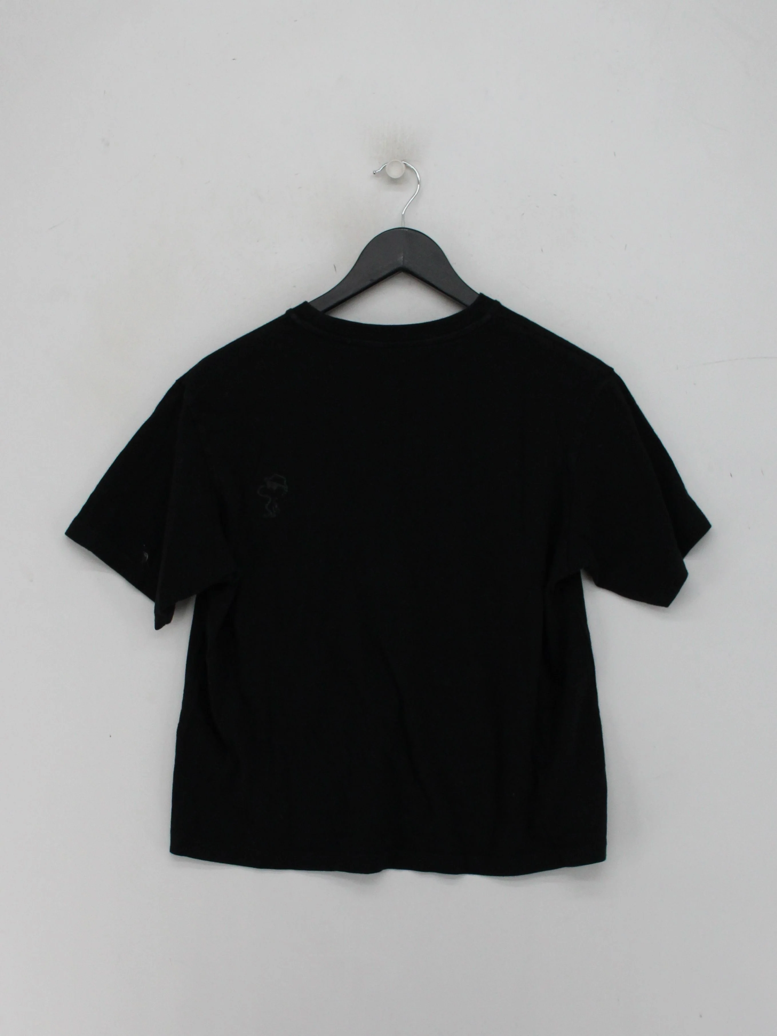 Uniqlo Men's T-Shirt M Black Graphic 100% Cotton Basic - Image 2