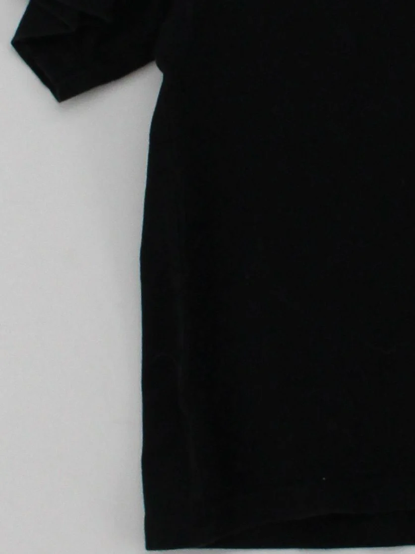Uniqlo Men's T-Shirt M Black Graphic 100% Cotton Basic - Image 4