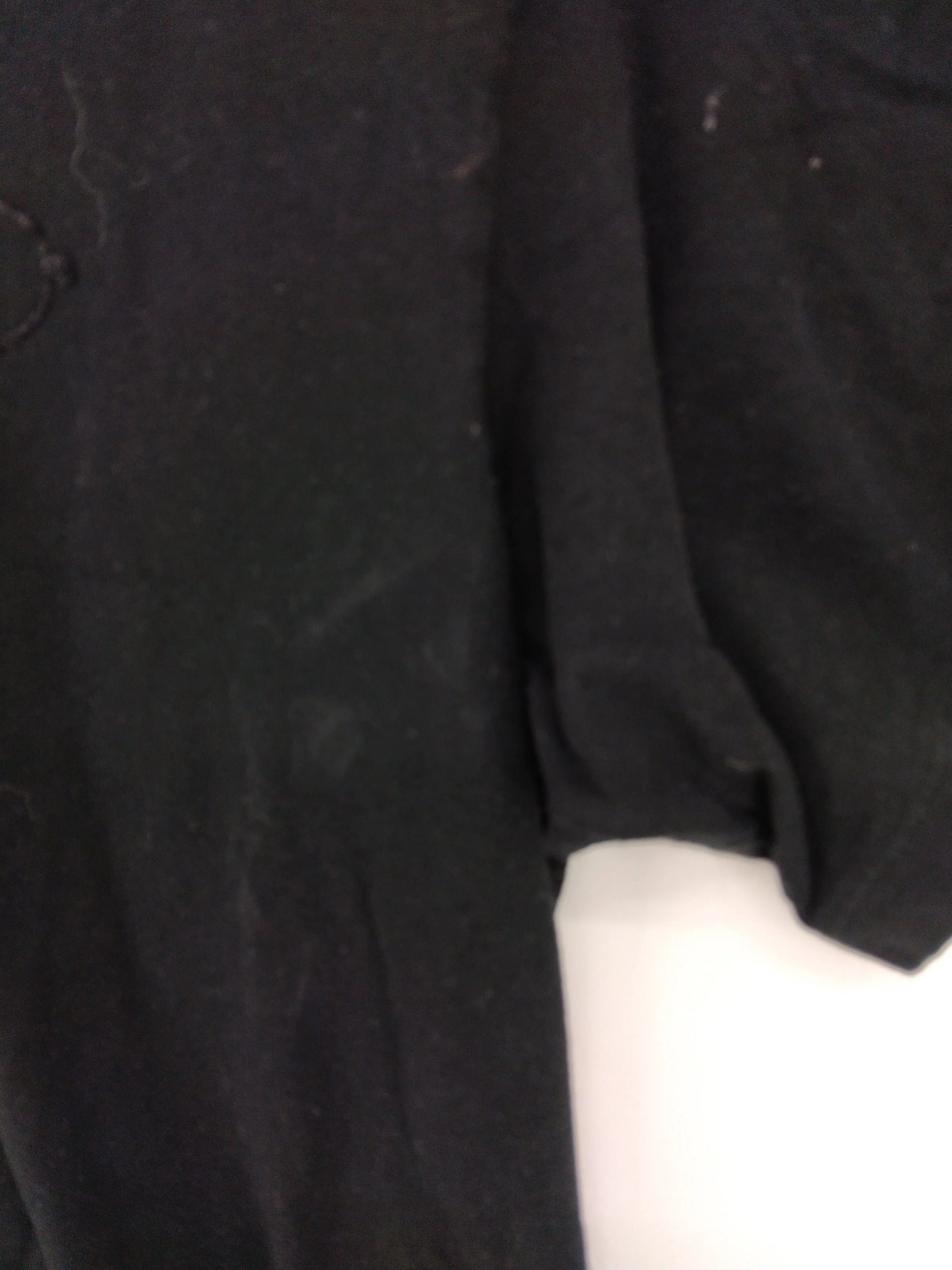 Uniqlo Men's T-Shirt M Black Graphic 100% Cotton Basic - Image 5