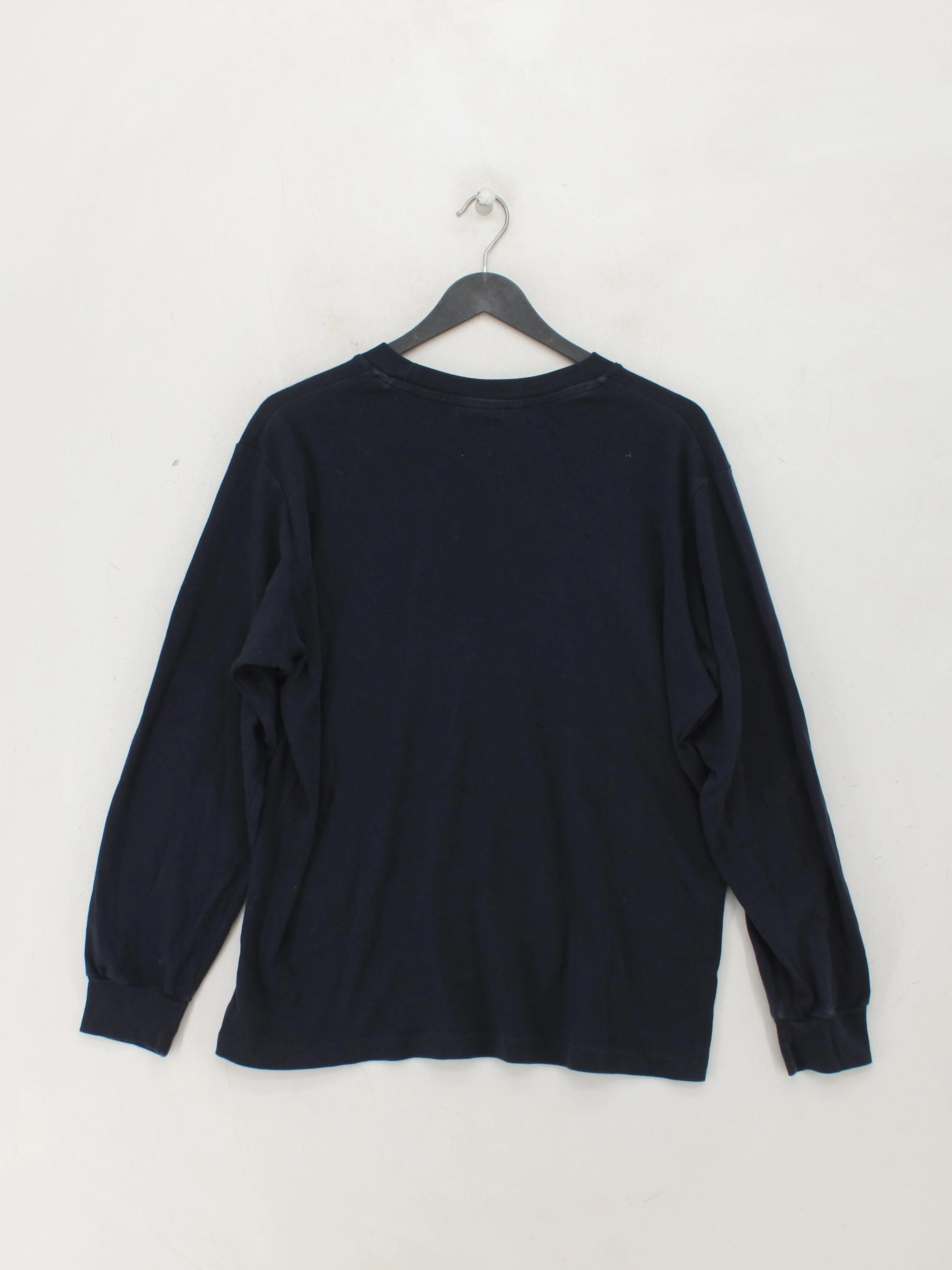 Uniqlo Men's T-Shirt M Blue 100% Cotton Basic - Image 2