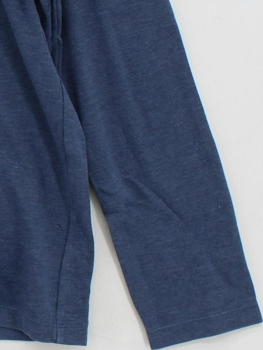 Uniqlo Men's T-Shirt M Blue 100% Other Basic - Image 4