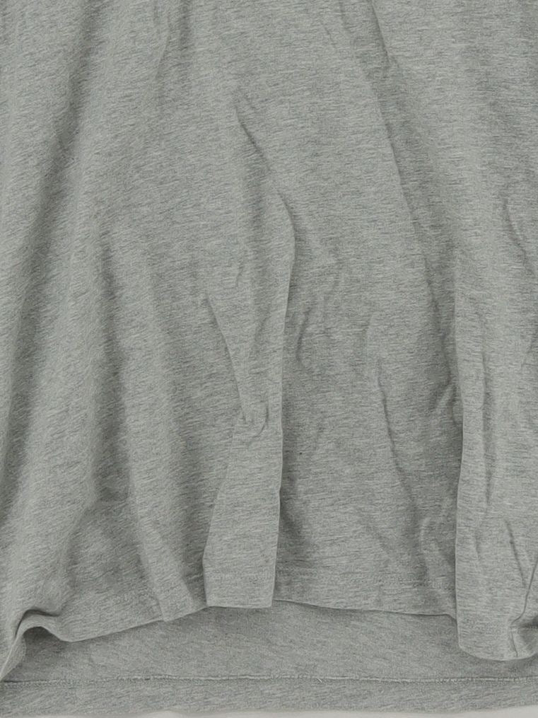 Uniqlo Men's T-Shirt M Grey 100% Cotton Basic - Image 4