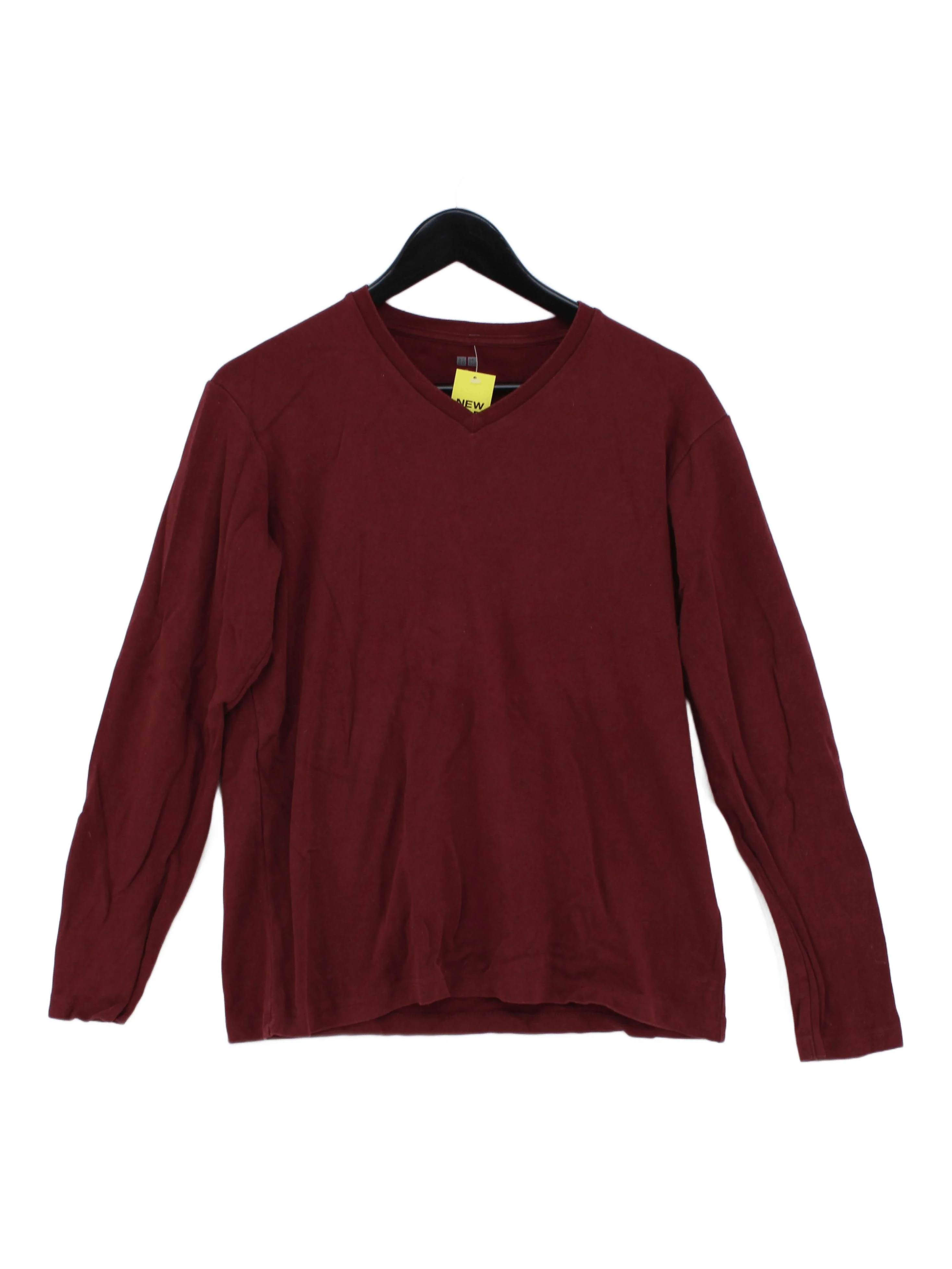 Uniqlo Men's T-Shirt M Red 100% Other Basic