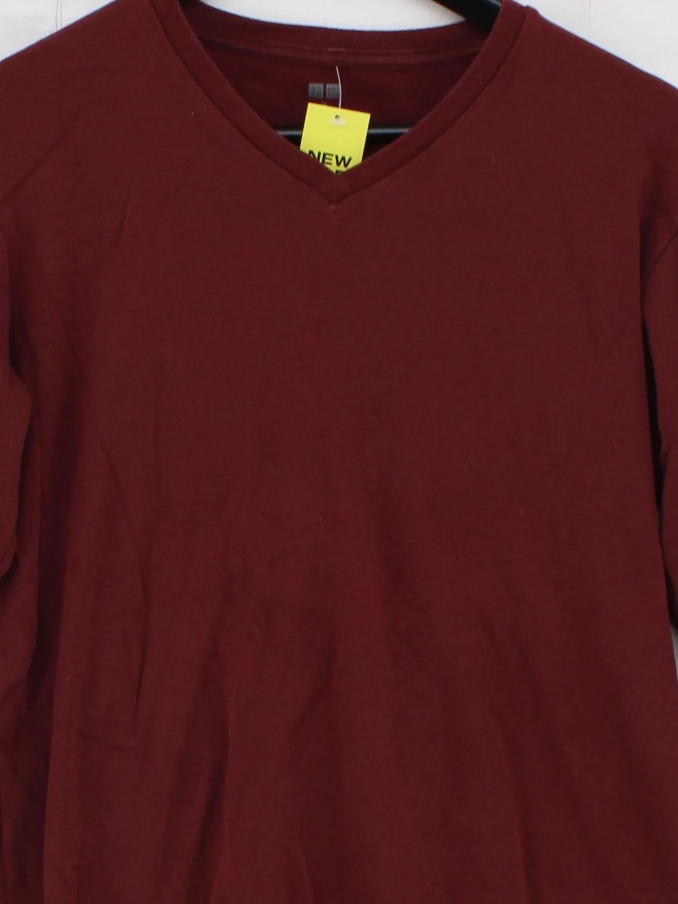 Uniqlo Men's T-Shirt M Red 100% Other Basic - Image 3