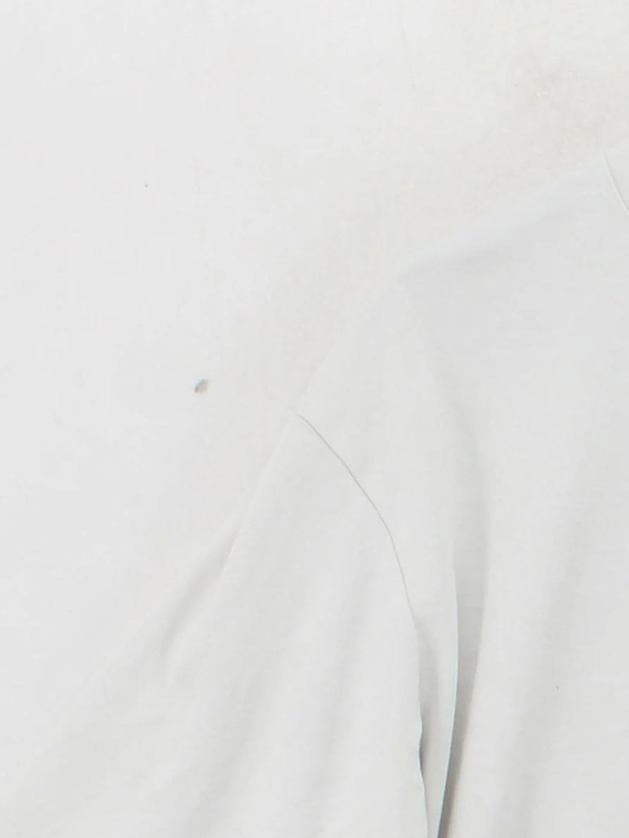 Uniqlo Men's T-Shirt M White Cotton with Polyester, Other Basic - Image 4