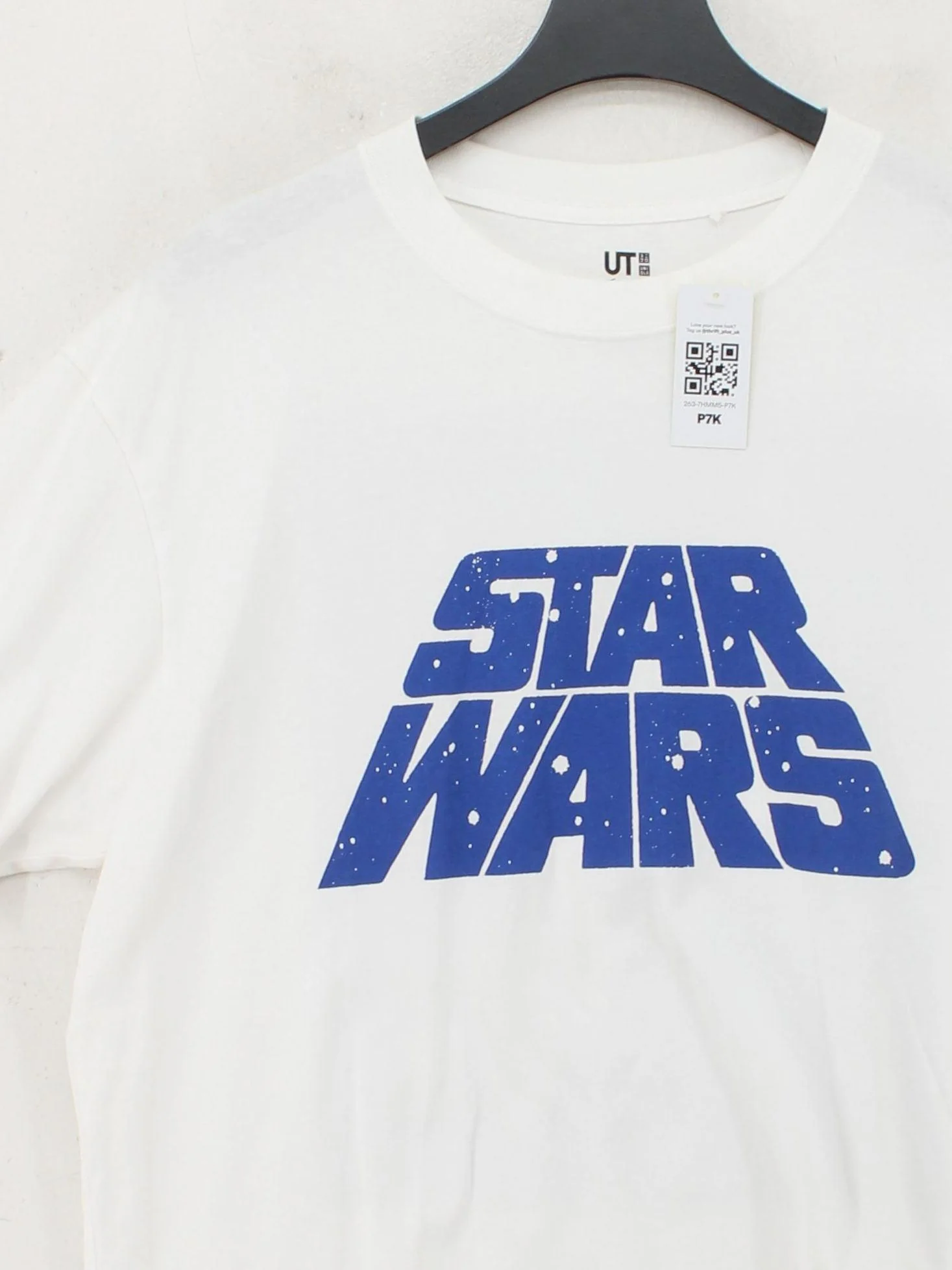 Uniqlo Men's T-Shirt M White Graphic Cotton with Other Basic - Image 3