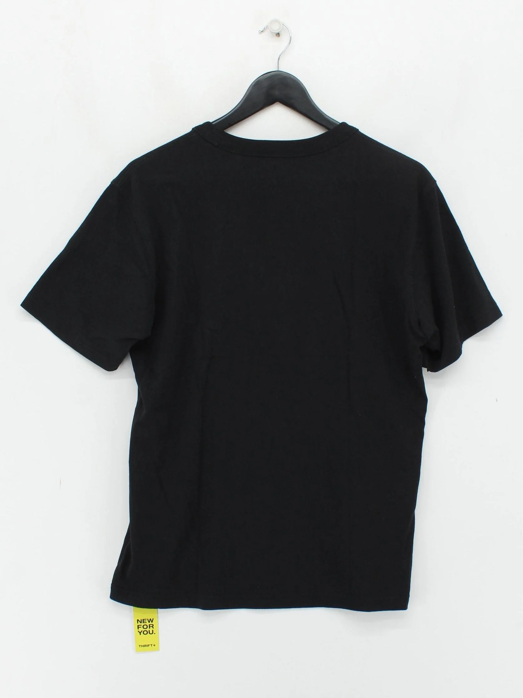 Uniqlo Men's T-Shirt S Black 100% Cotton Basic - Image 2