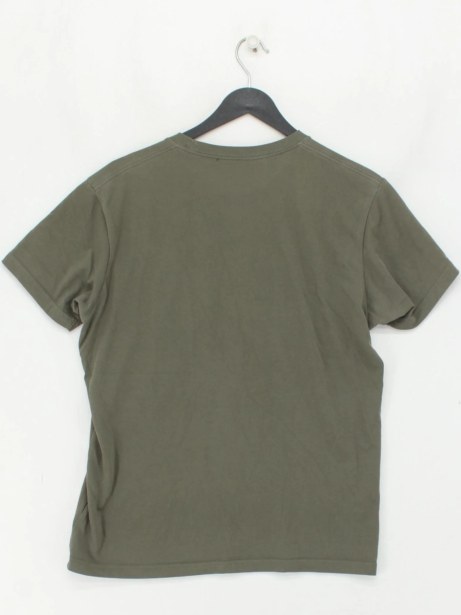 Uniqlo Men's T-Shirt S Green Cotton with Polyester Basic - Image 2