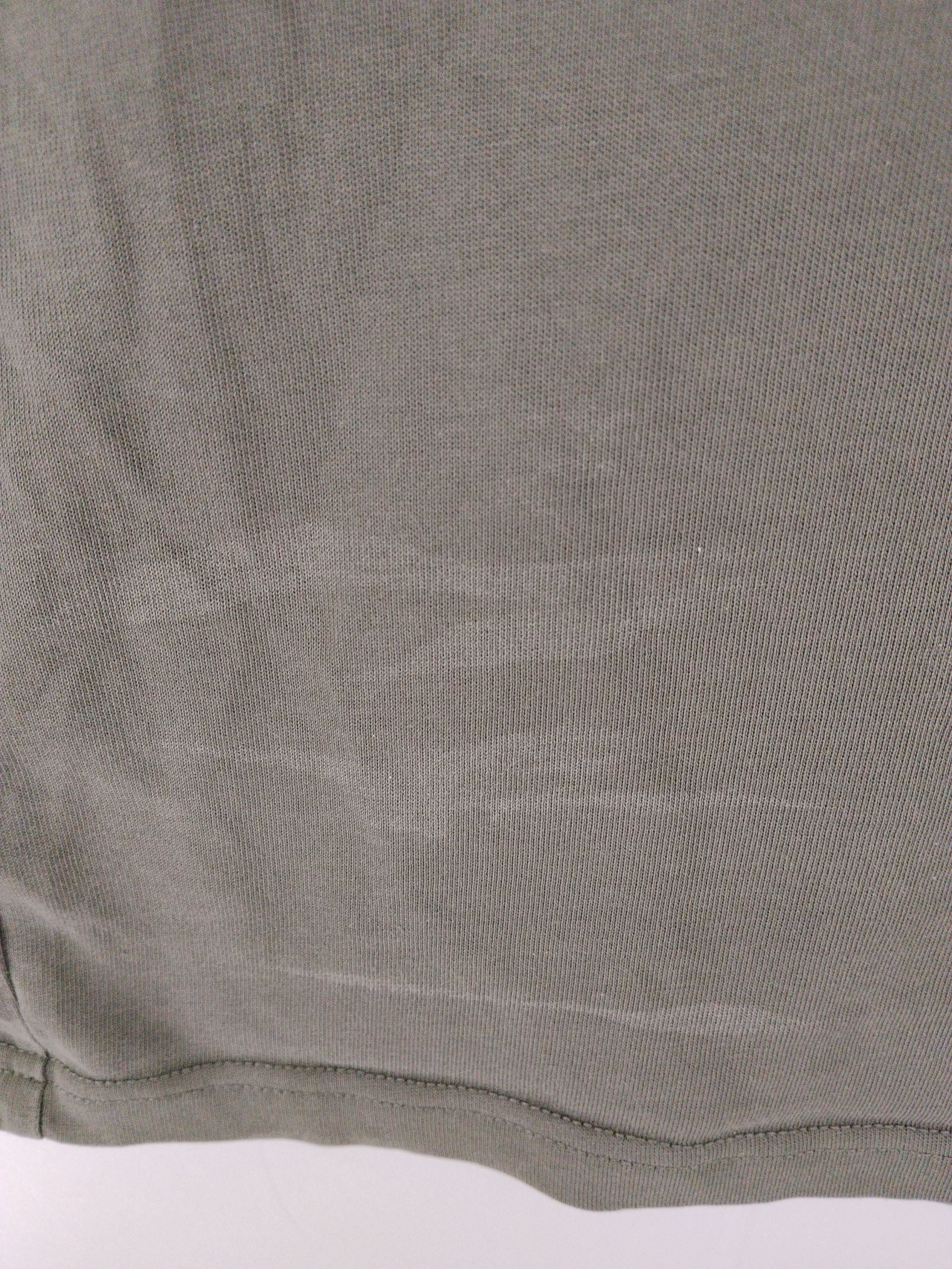 Uniqlo Men's T-Shirt S Green Cotton with Polyester Basic - Image 6