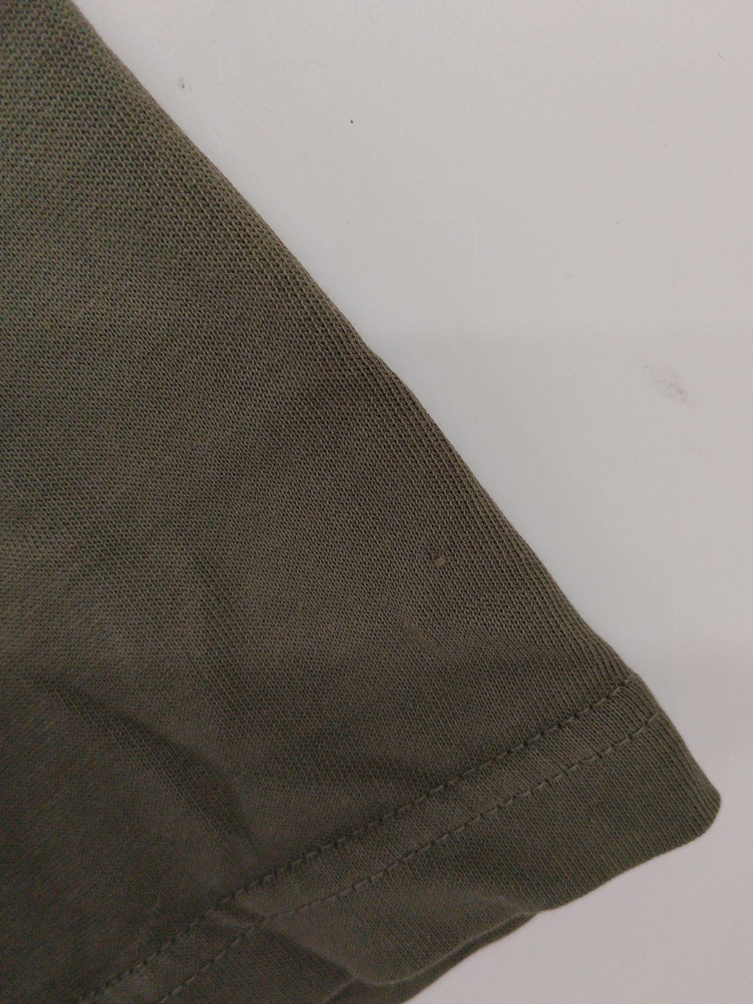Uniqlo Men's T-Shirt S Green Cotton with Polyester Basic - Image 8