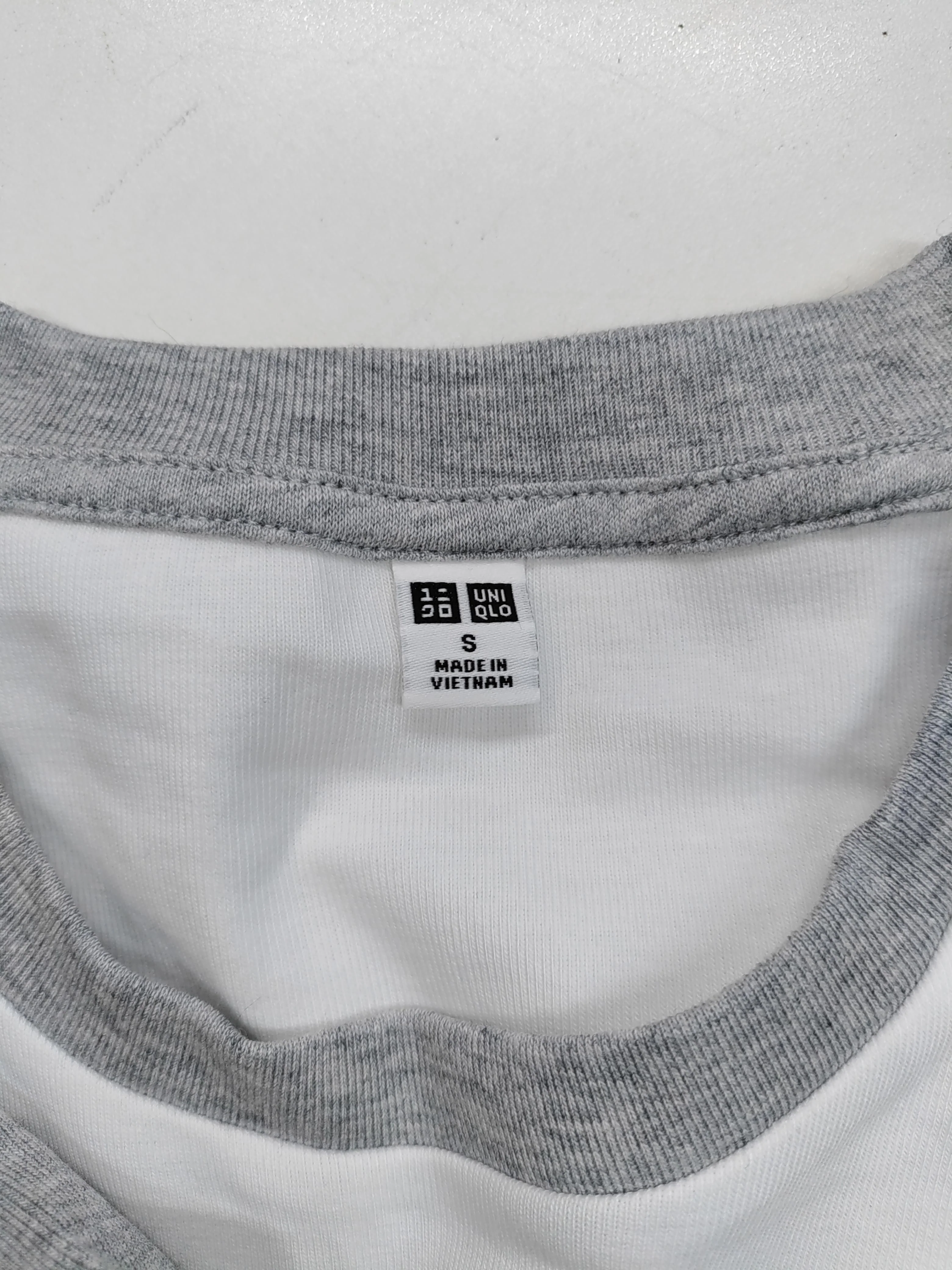 Uniqlo Men's T-Shirt S Multi Cotton with Elastane Basic - Image 5