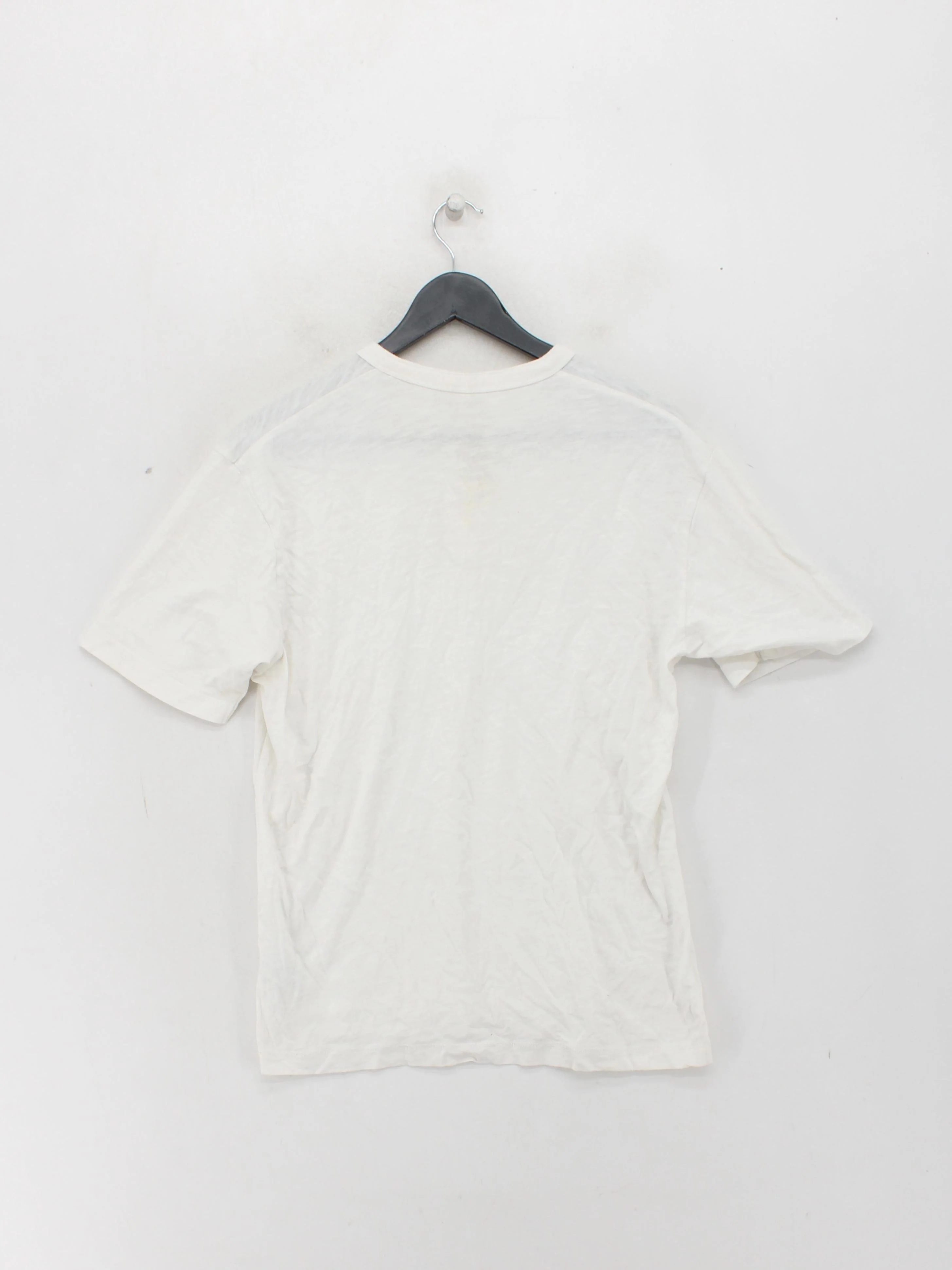 Uniqlo Men's T-Shirt S White 100% Cotton Basic - Image 2