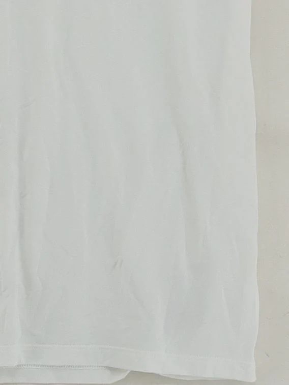 Uniqlo Men's T-Shirt S White Nylon with Elastane Sleeveless Round Neck Basic - Image 4