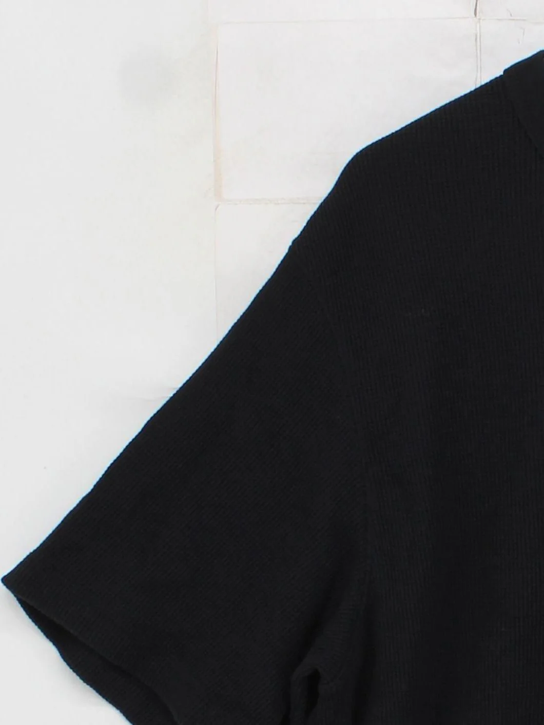 Uniqlo Men's T-Shirt XL Black Cotton with Polyester Basic - Image 4