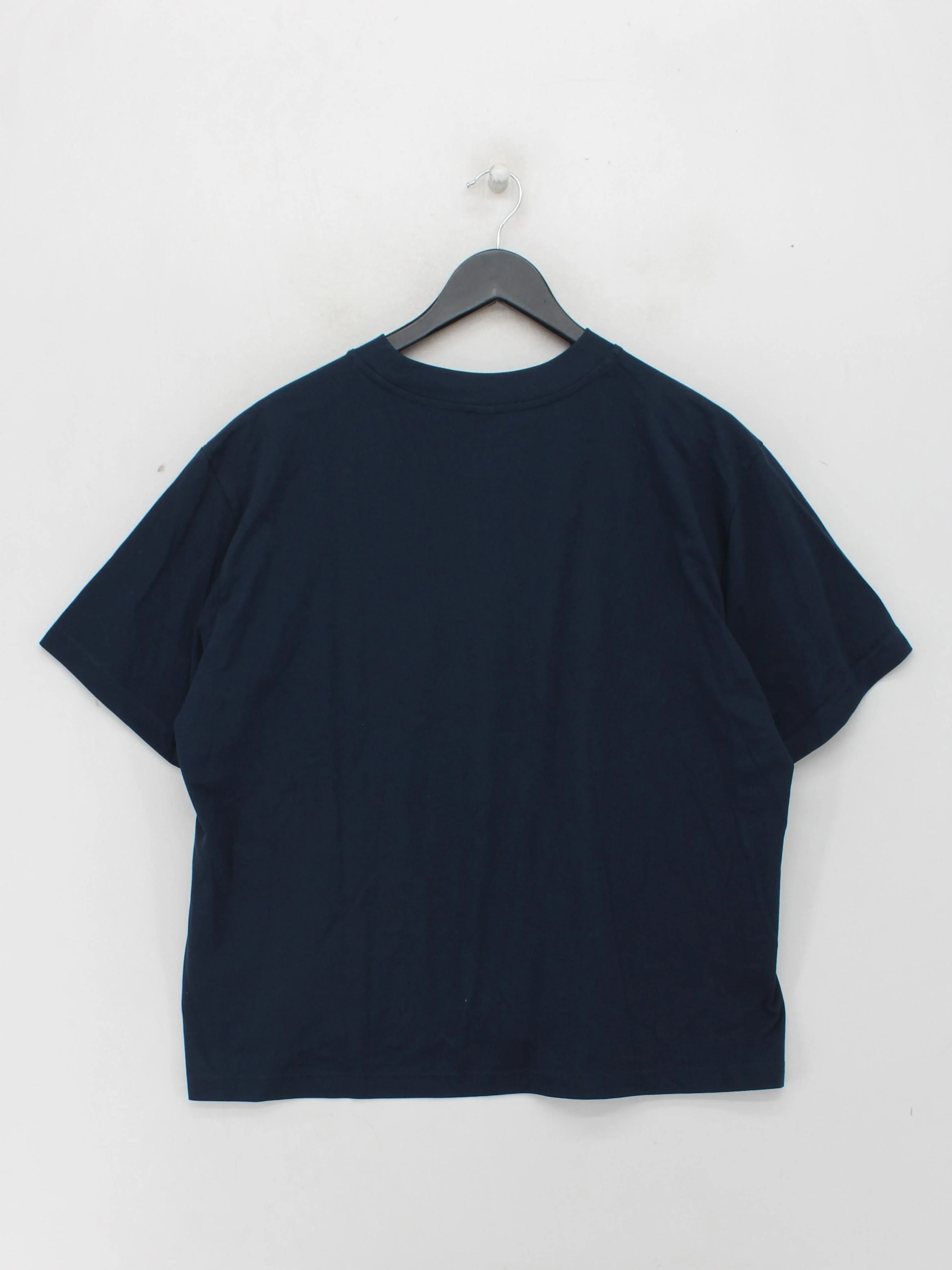 Uniqlo Men's T-Shirt XL Blue Cotton with Elastane Basic - Image 2