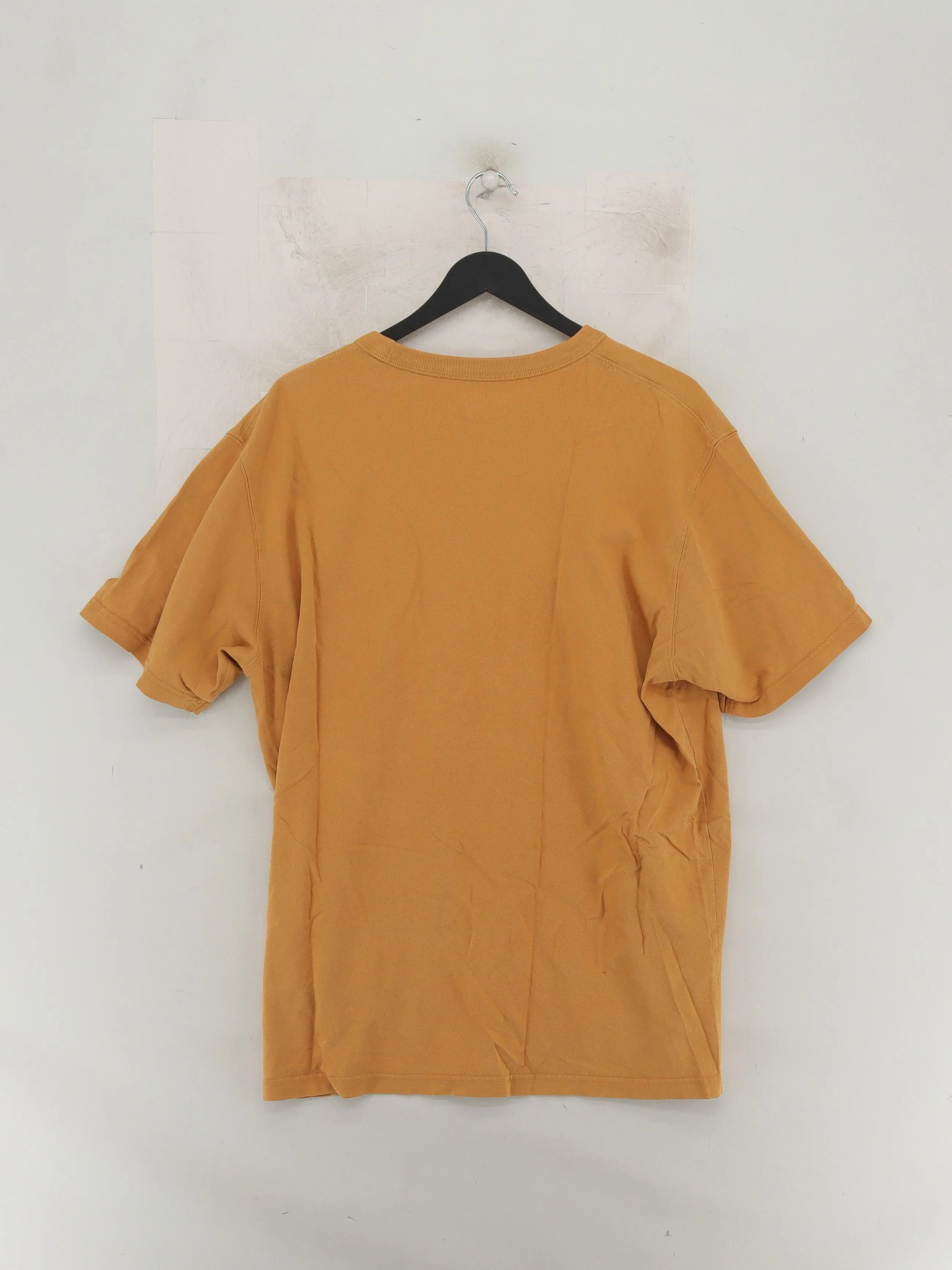 Uniqlo Men's T-Shirt XL Tan 100% Cotton Basic - Image 2