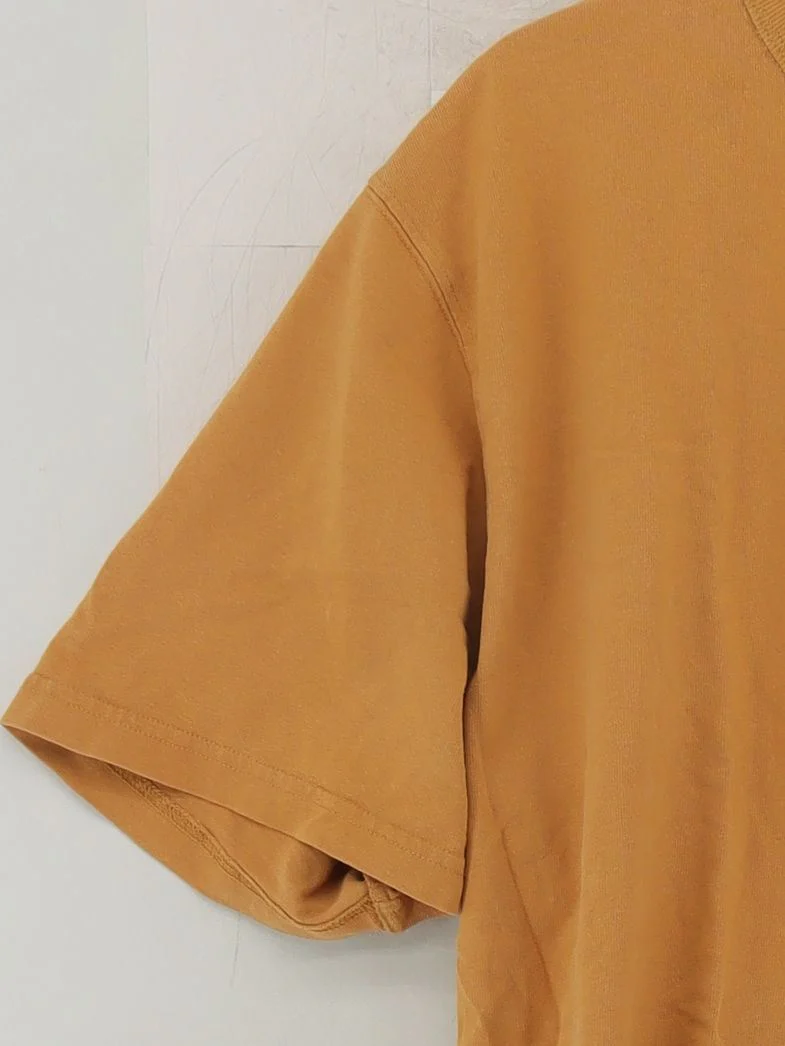Uniqlo Men's T-Shirt XL Tan 100% Cotton Basic - Image 4