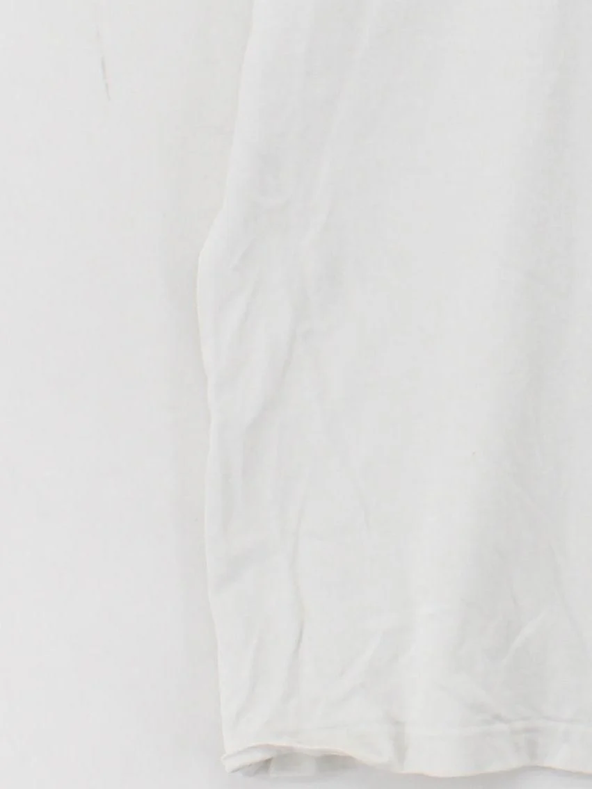 Uniqlo Men's T-Shirt XL White 100% Cotton Basic - Image 4