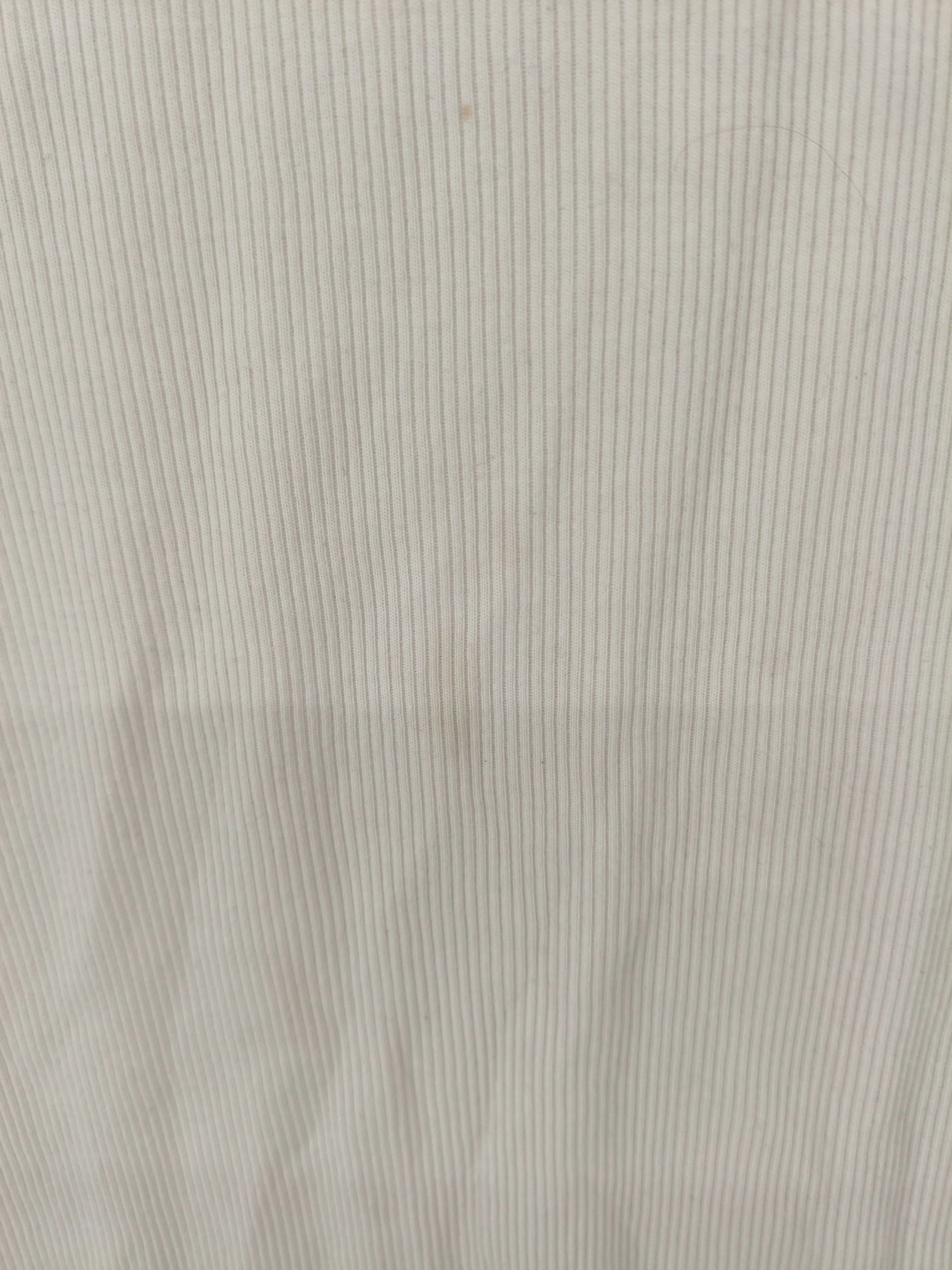 Uniqlo Men's T-Shirt XL White Cotton with Polyester Sleeveless Round Neck Basic - Image 5