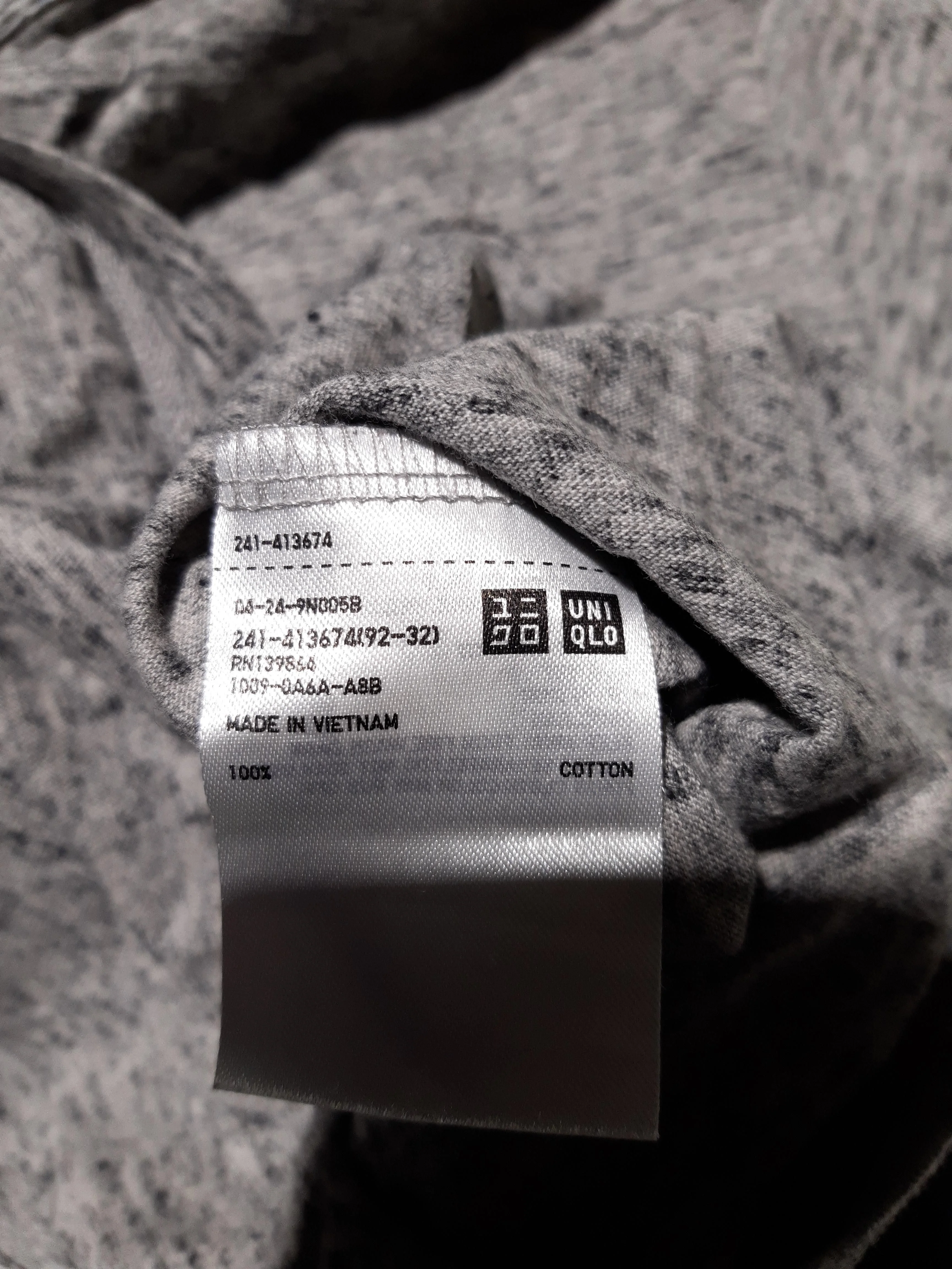 Uniqlo Men's T-Shirt XS Grey 100% Cotton Basic - Image 6