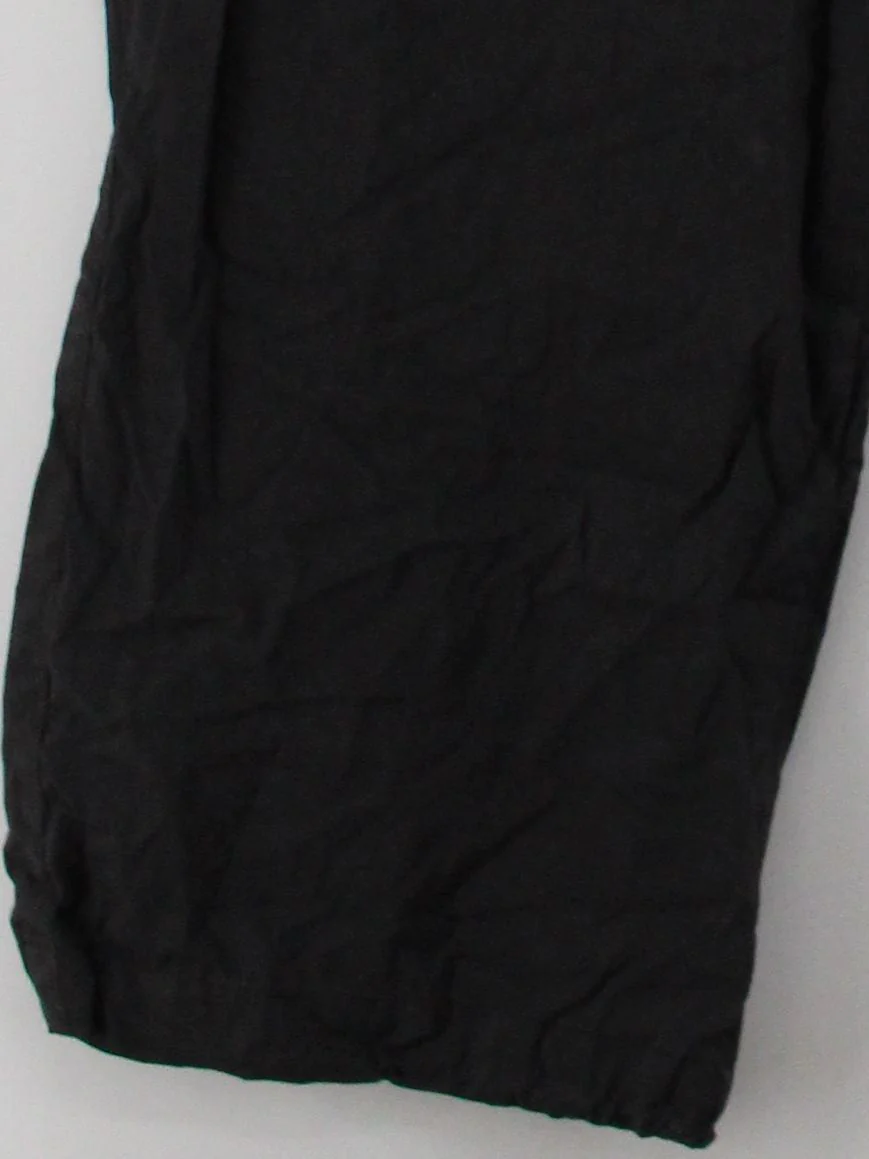 Uniqlo Men's Trousers L Black Cotton with Polyamide Straight Cargo - Image 4